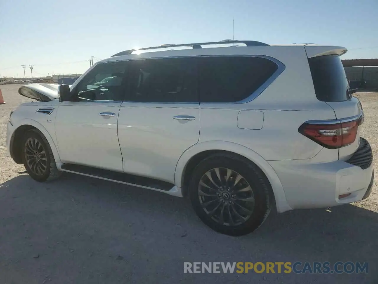 2 fotografías del automóvil dañado JN8AY2DA7N9391019 NISSAN ARMADA 2022