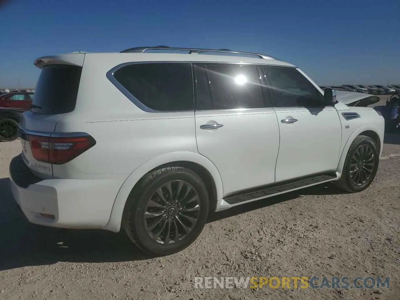 3 fotografías del automóvil dañado JN8AY2DA7N9391019 NISSAN ARMADA 2022
