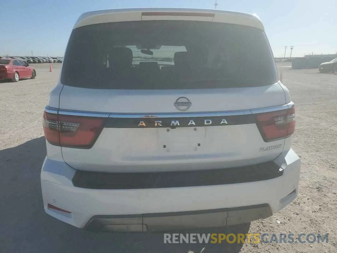 6 fotografías del automóvil dañado JN8AY2DA7N9391019 NISSAN ARMADA 2022