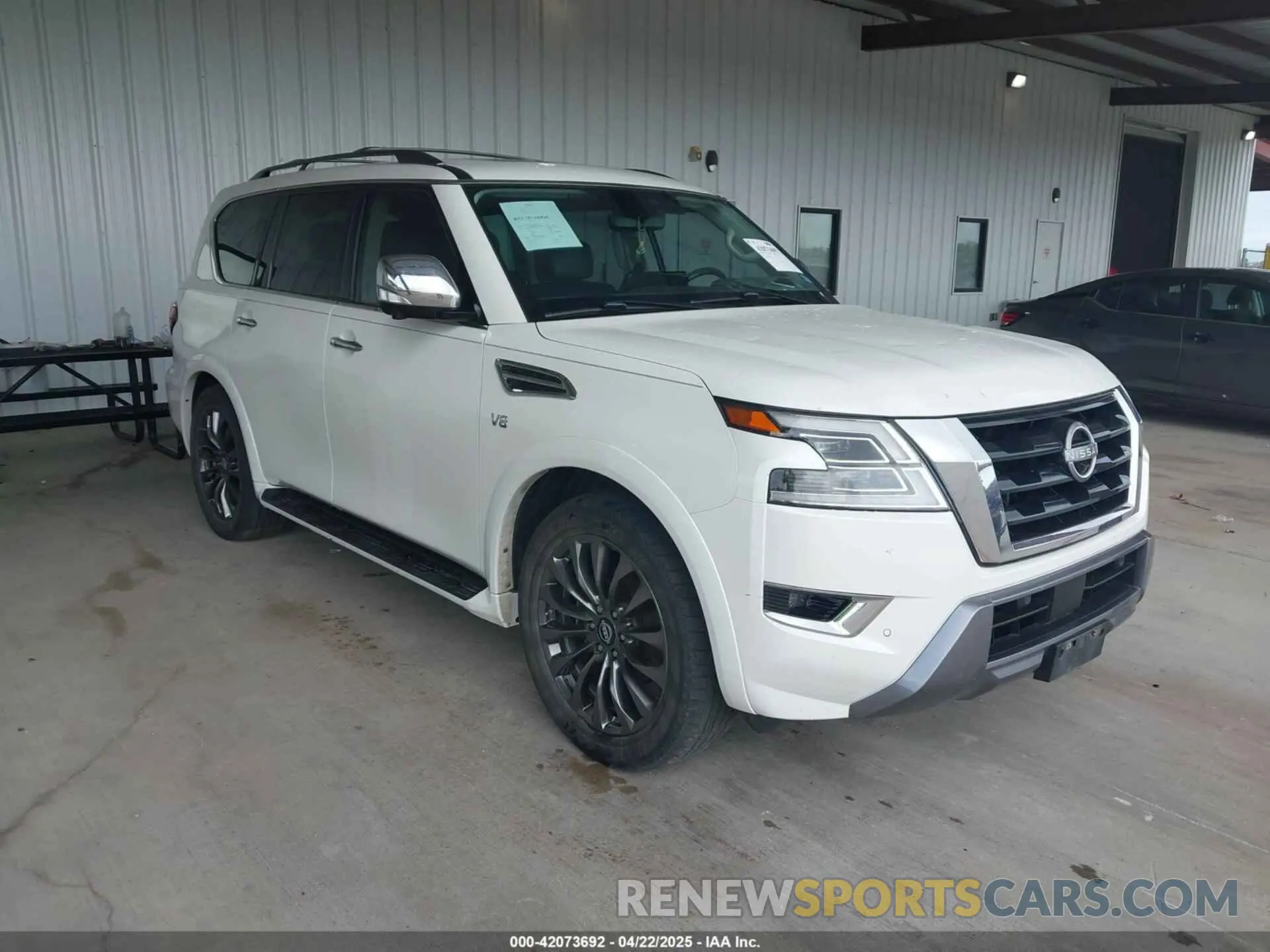1 fotografías del automóvil dañado JN8AY2DA7N9391845 NISSAN ARMADA 2022
