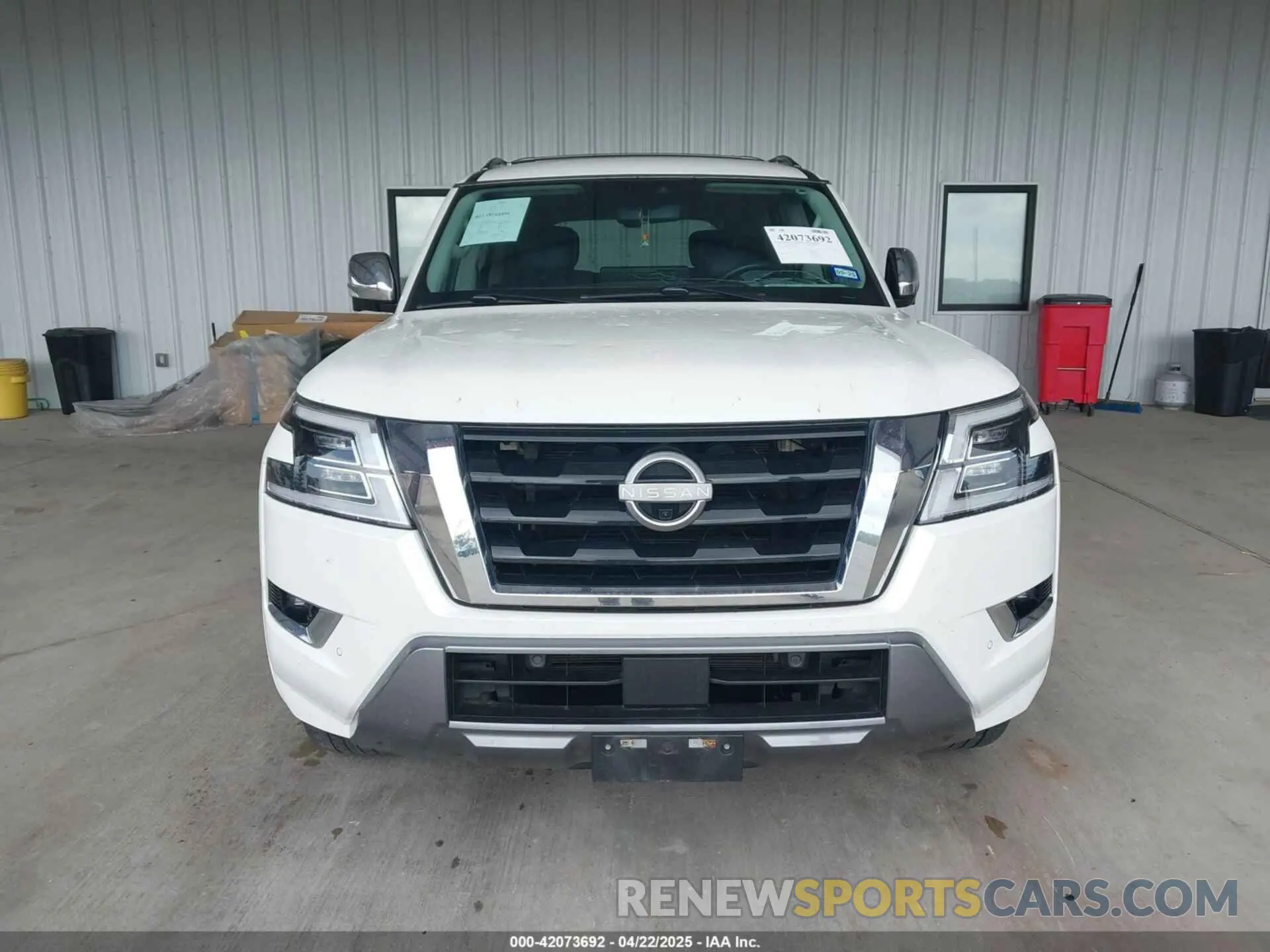 12 fotografías del automóvil dañado JN8AY2DA7N9391845 NISSAN ARMADA 2022