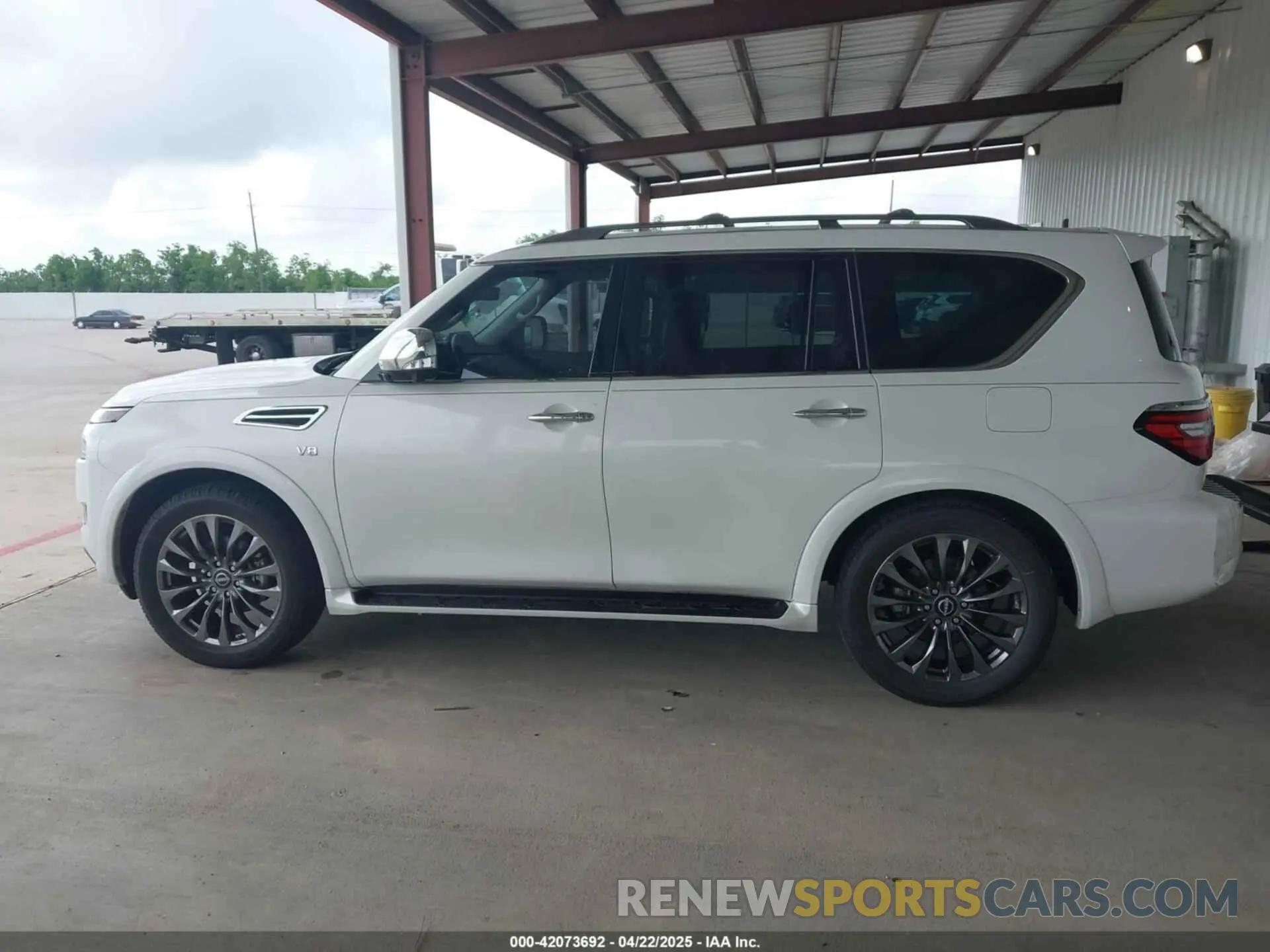 14 fotografías del automóvil dañado JN8AY2DA7N9391845 NISSAN ARMADA 2022