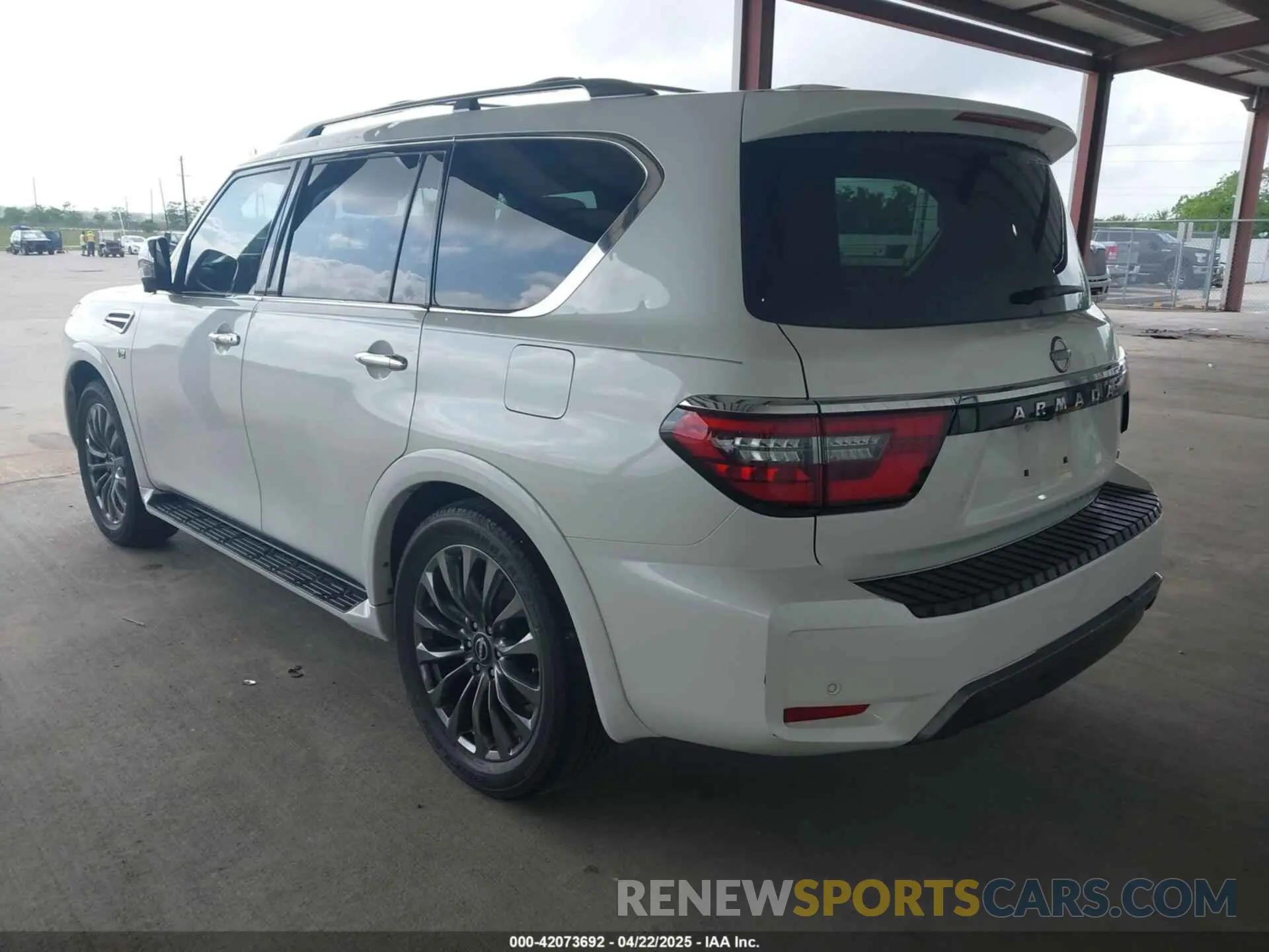 3 fotografías del automóvil dañado JN8AY2DA7N9391845 NISSAN ARMADA 2022
