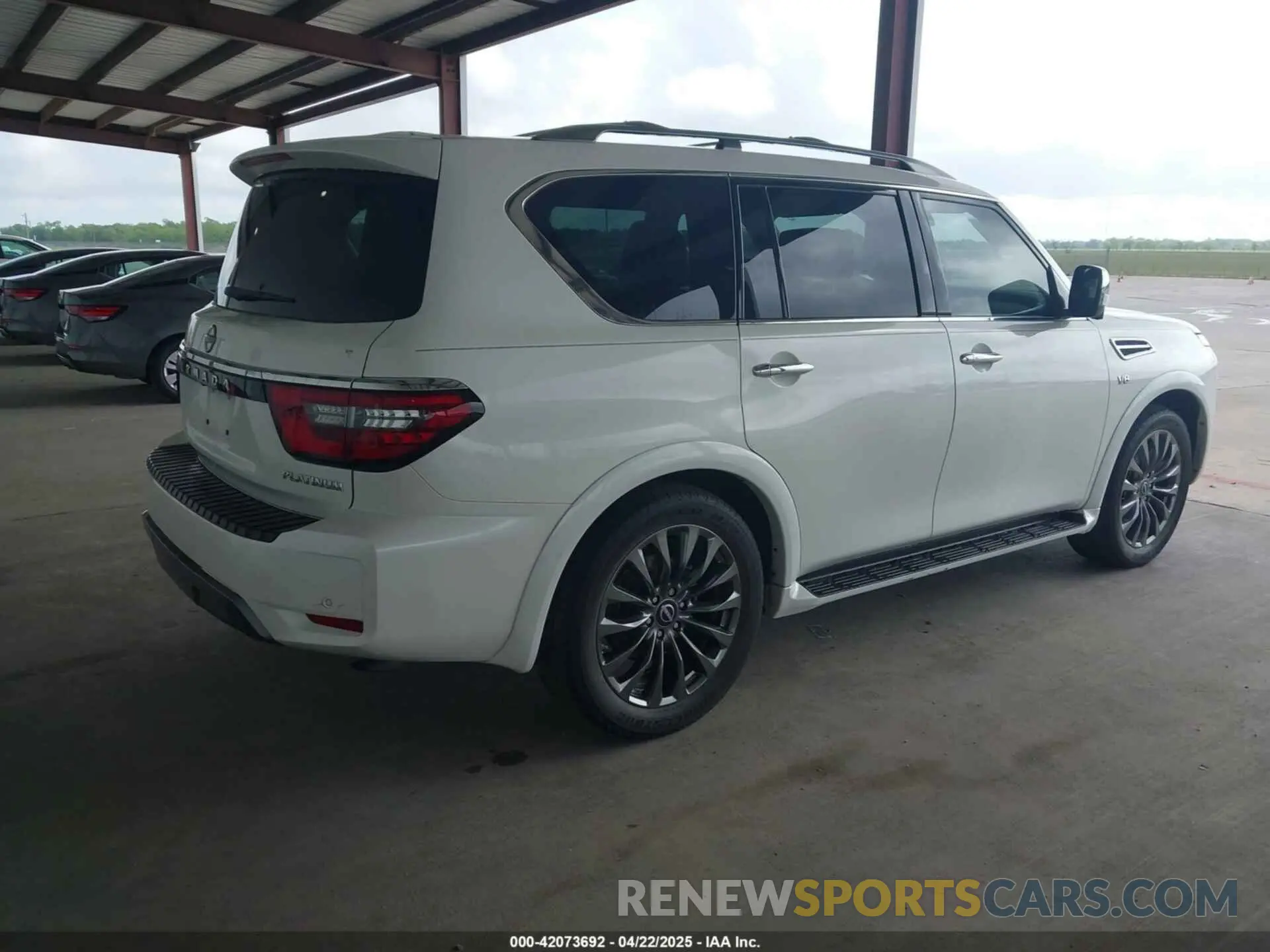 4 fotografías del automóvil dañado JN8AY2DA7N9391845 NISSAN ARMADA 2022