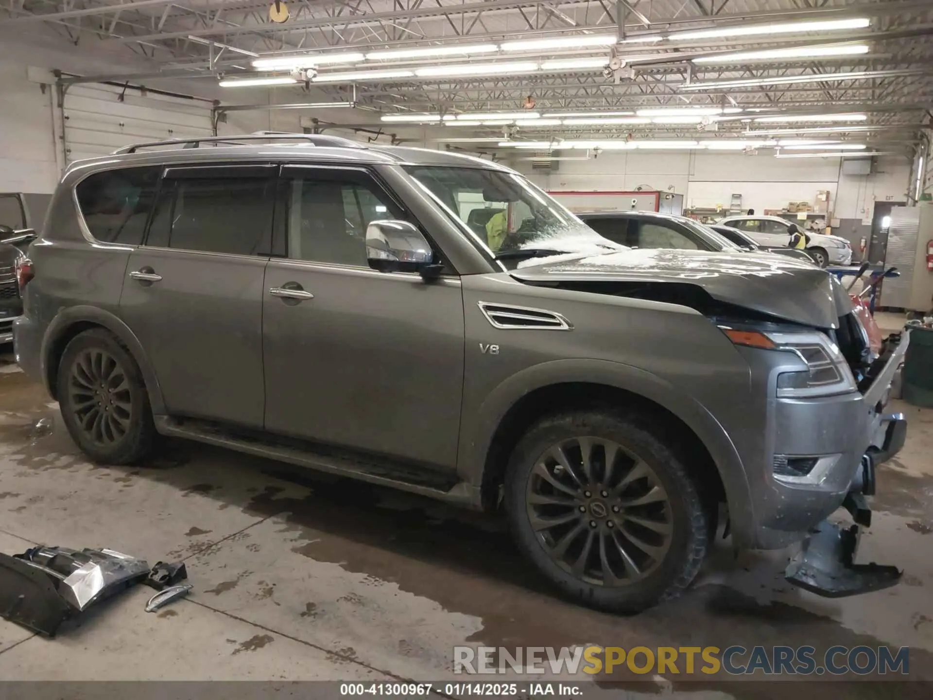 14 fotografías del automóvil dañado JN8AY2DB5N9813216 NISSAN ARMADA 2022
