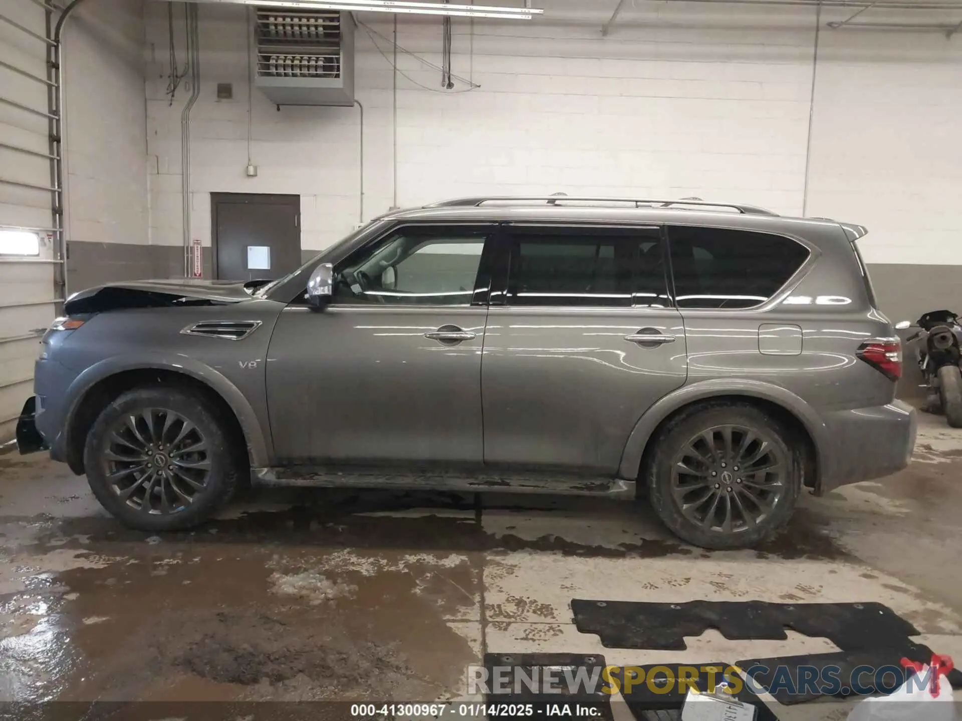 15 fotografías del automóvil dañado JN8AY2DB5N9813216 NISSAN ARMADA 2022