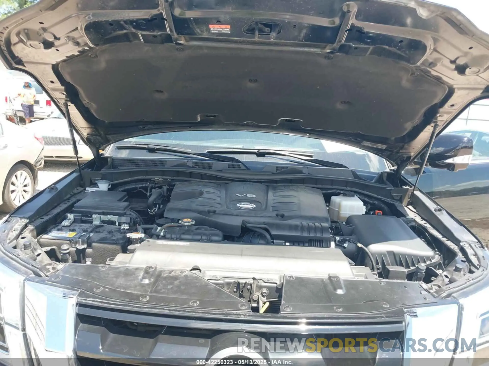 10 fotografías del automóvil dañado JN8AY2BA5P9404713 NISSAN ARMADA 2023