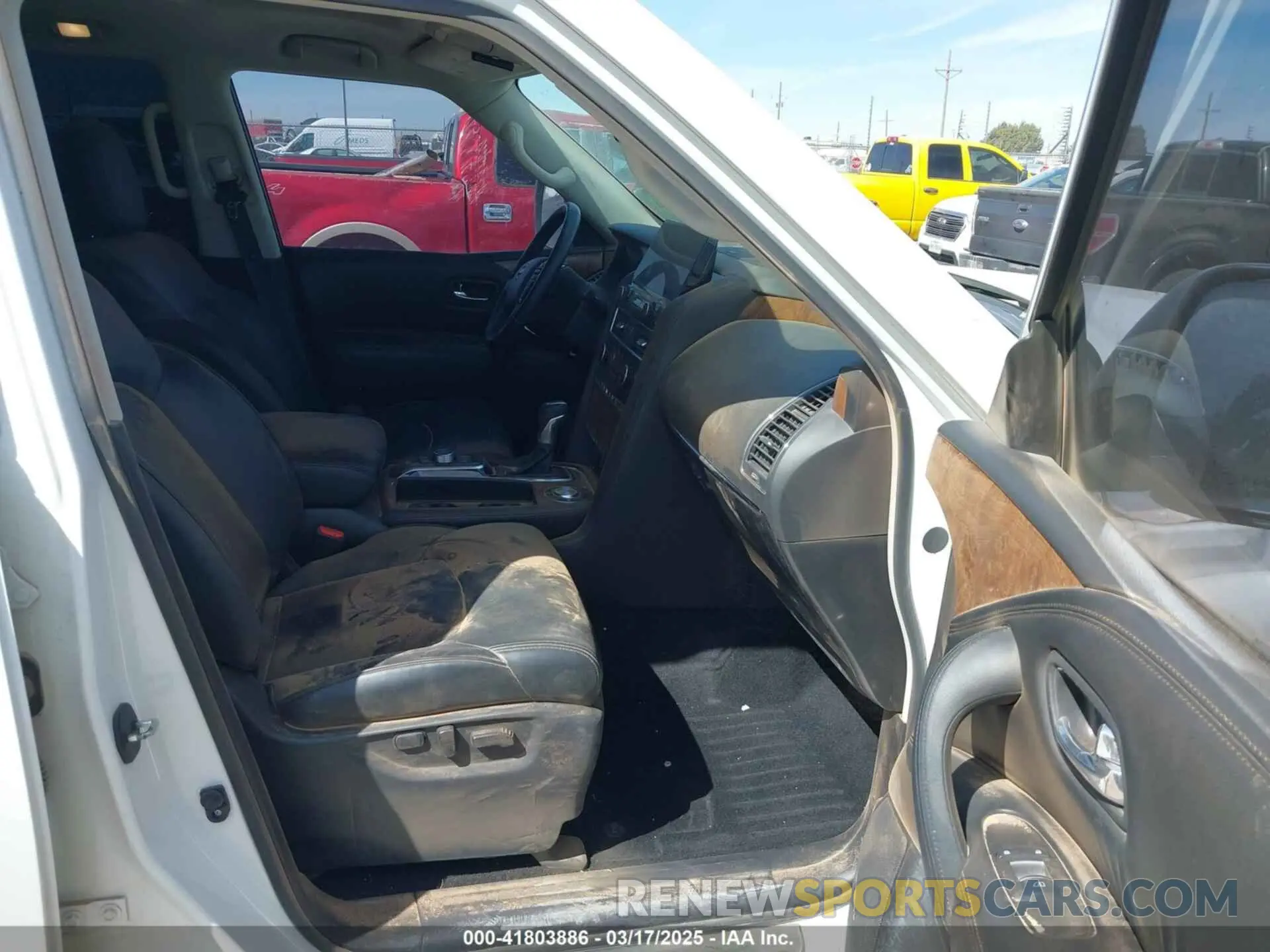 5 fotografías del automóvil dañado JN8AY2BA5P9405540 NISSAN ARMADA 2023