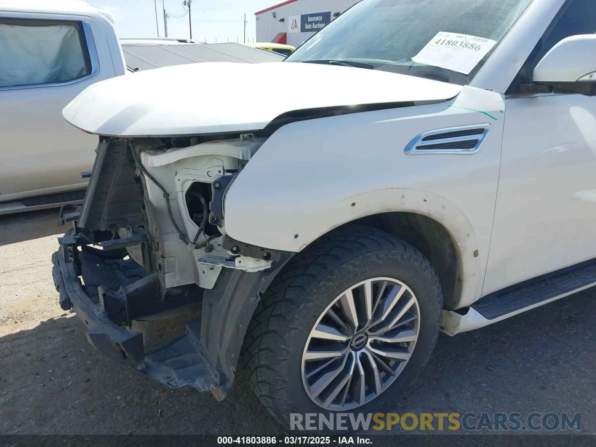 6 fotografías del automóvil dañado JN8AY2BA5P9405540 NISSAN ARMADA 2023