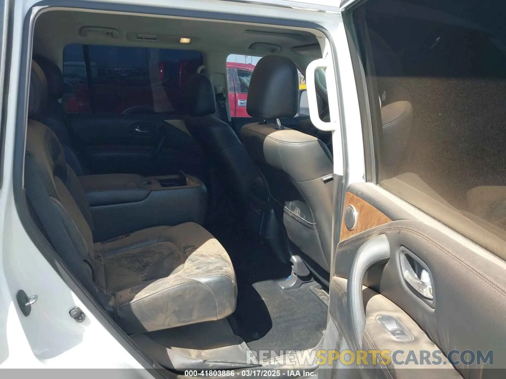 8 fotografías del automóvil dañado JN8AY2BA5P9405540 NISSAN ARMADA 2023