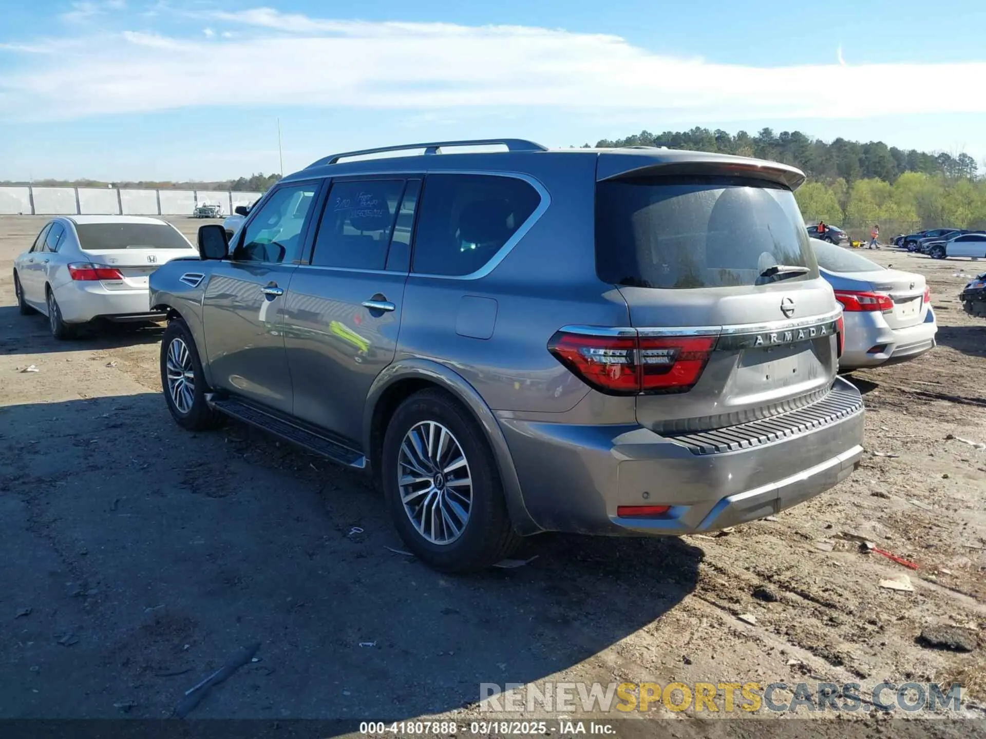 3 fotografías del automóvil dañado JN8AY2BA6P9402288 NISSAN ARMADA 2023
