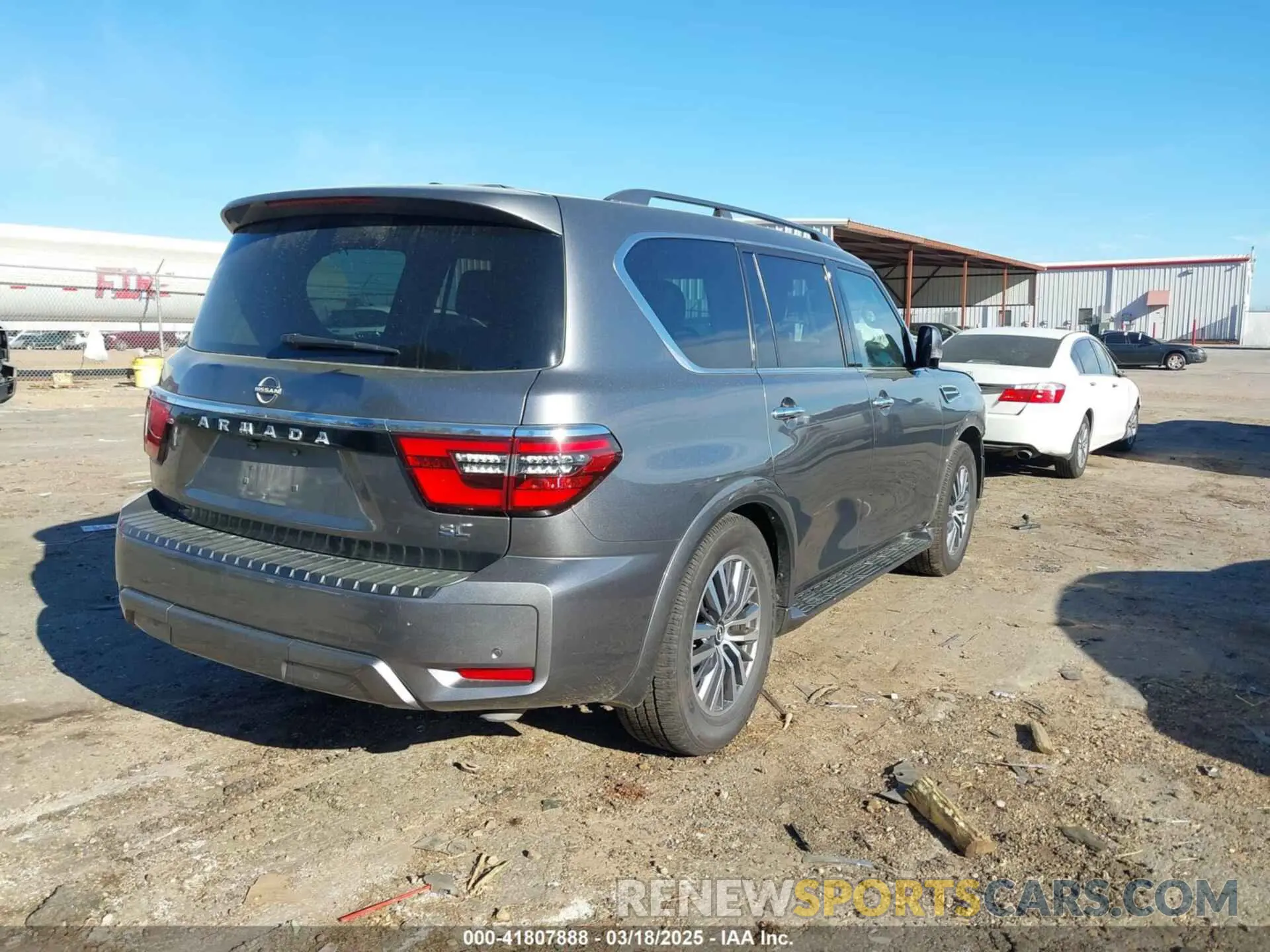 4 fotografías del automóvil dañado JN8AY2BA6P9402288 NISSAN ARMADA 2023