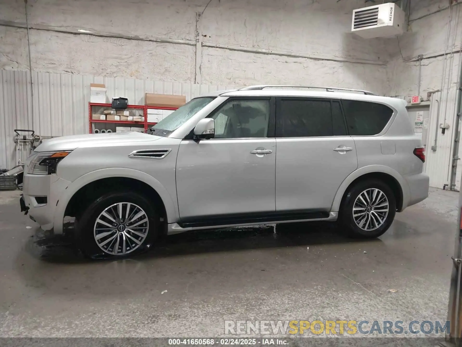 14 fotografías del automóvil dañado JN8AY2BB4P9835469 NISSAN ARMADA 2023