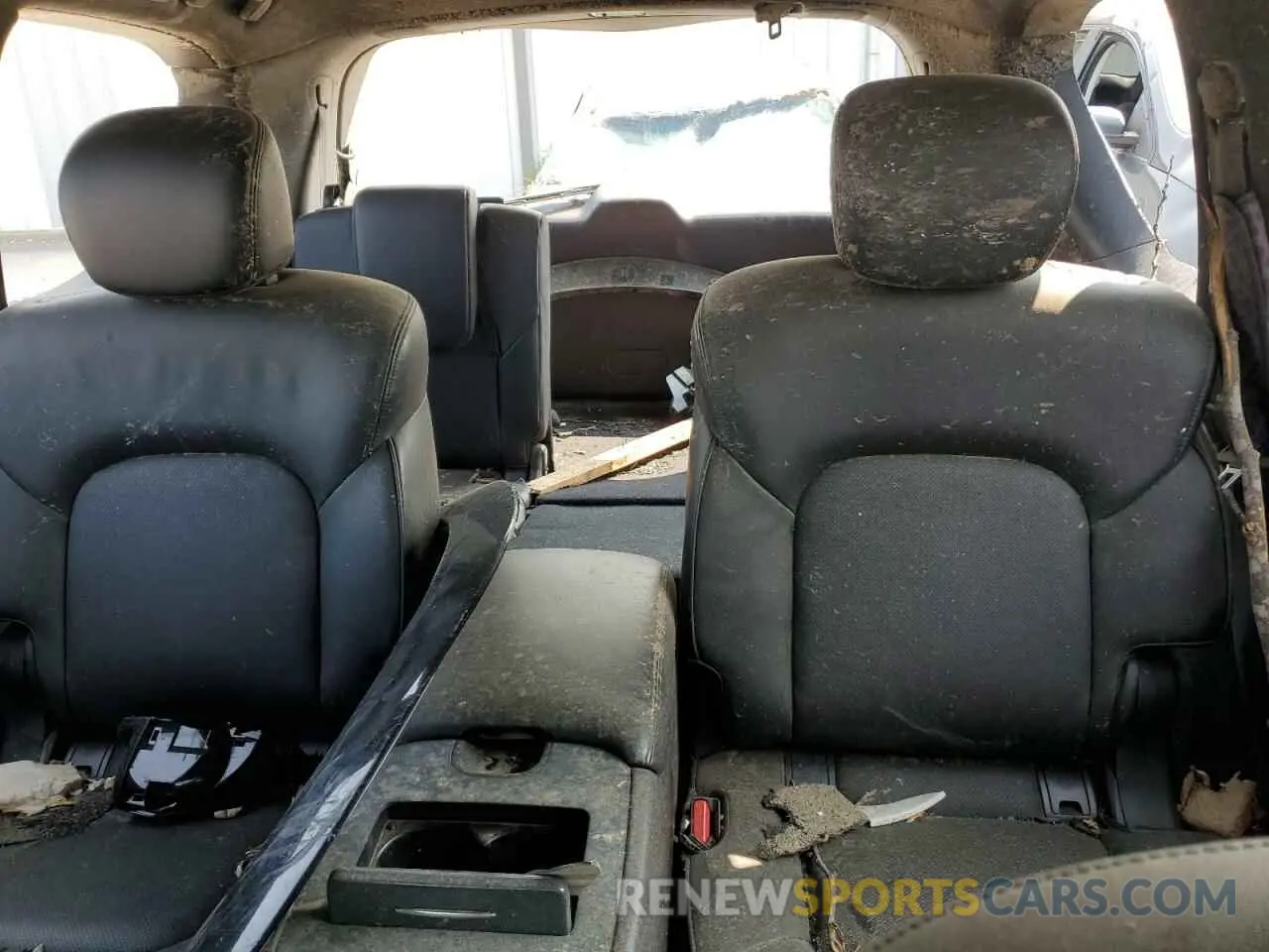 10 fotografías del automóvil dañado JN8AY2BB9P9836391 NISSAN ARMADA 2023