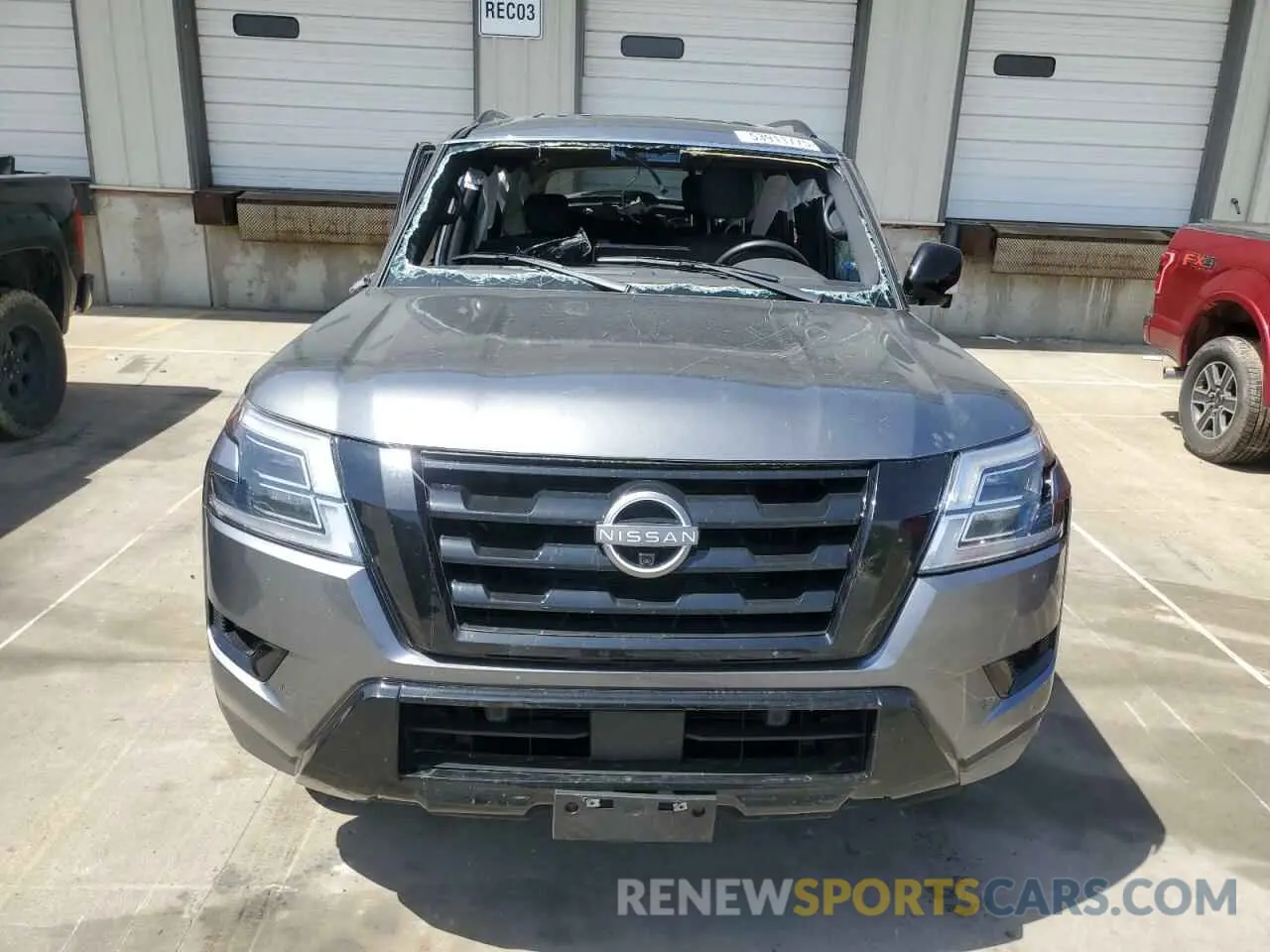 5 fotografías del automóvil dañado JN8AY2BBXP9833063 NISSAN ARMADA 2023