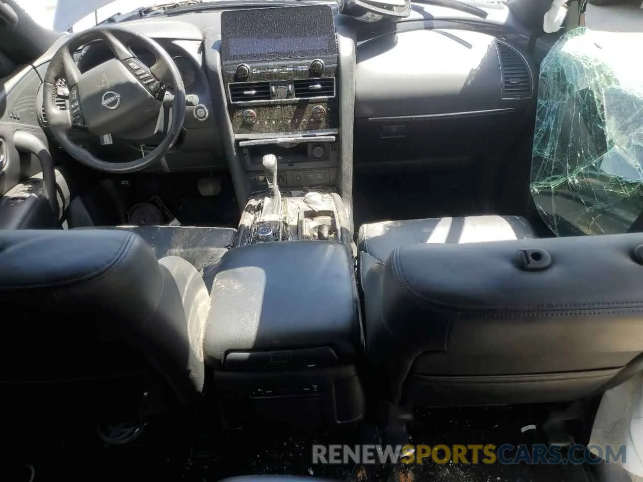 8 fotografías del automóvil dañado JN8AY2BBXP9833063 NISSAN ARMADA 2023