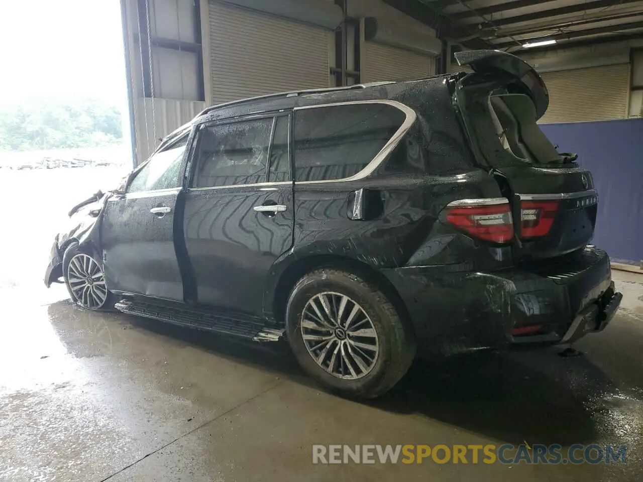 2 fotografías del automóvil dañado JN8AY2BC1P9181409 NISSAN ARMADA 2023
