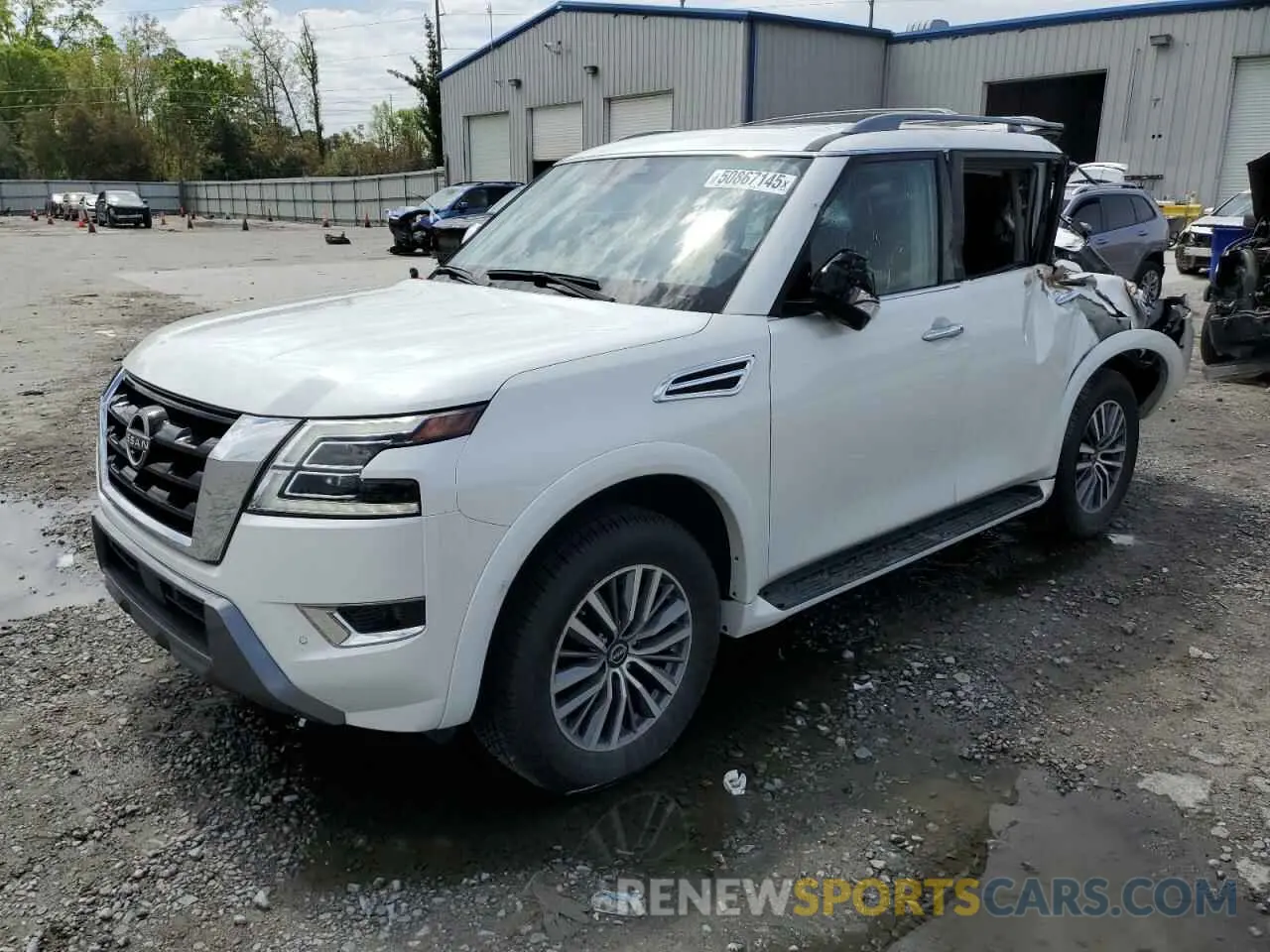 1 fotografías del automóvil dañado JN8AY2BC2P9180365 NISSAN ARMADA 2023