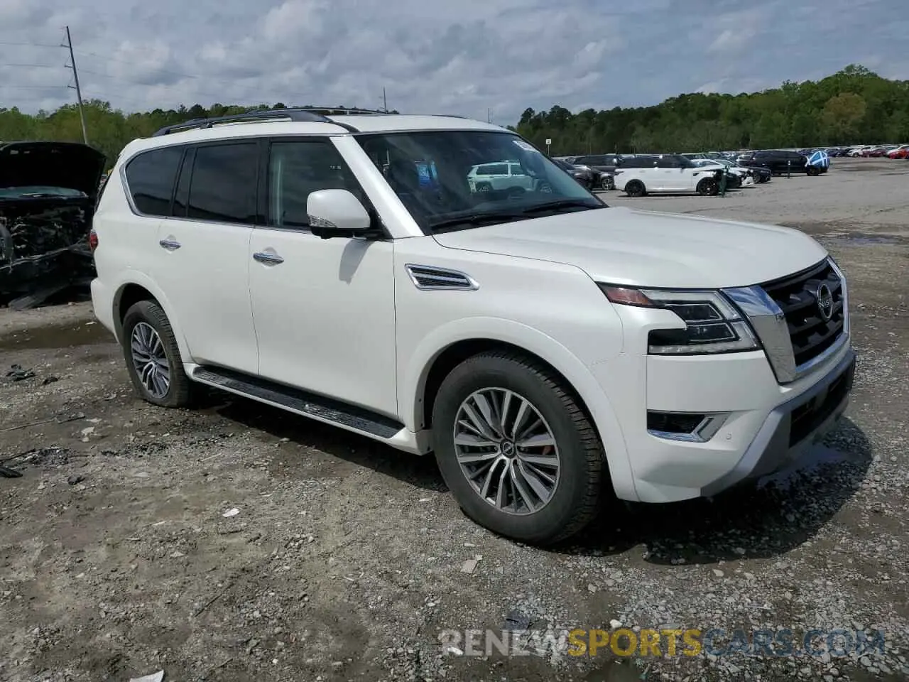 4 fotografías del automóvil dañado JN8AY2BC2P9180365 NISSAN ARMADA 2023