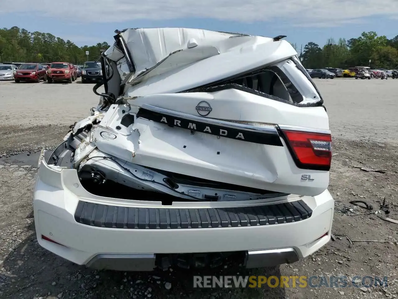 6 fotografías del automóvil dañado JN8AY2BC2P9180365 NISSAN ARMADA 2023