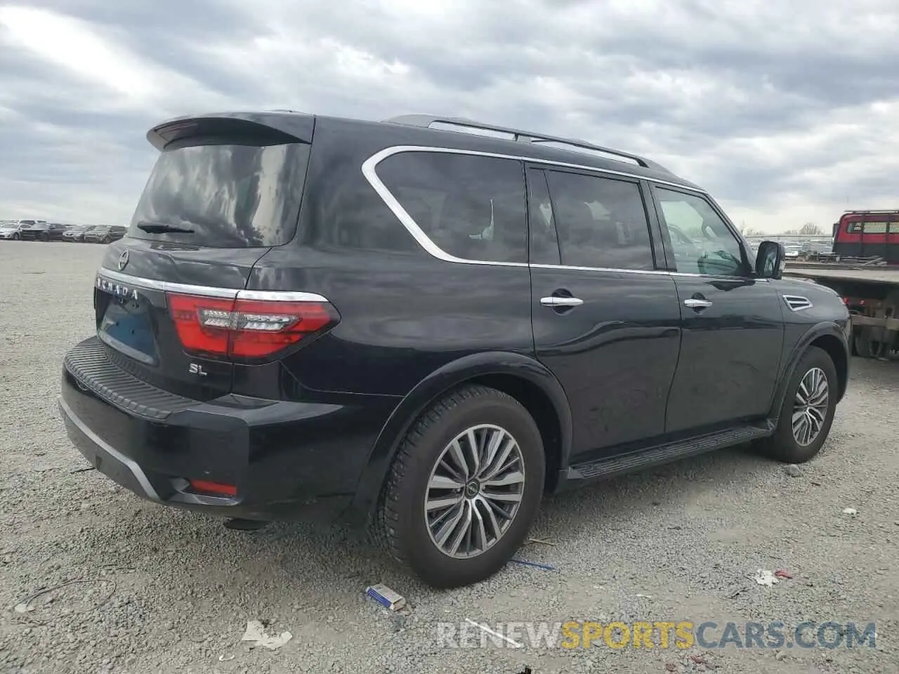 3 fotografías del automóvil dañado JN8AY2BD3P9694380 NISSAN ARMADA 2023