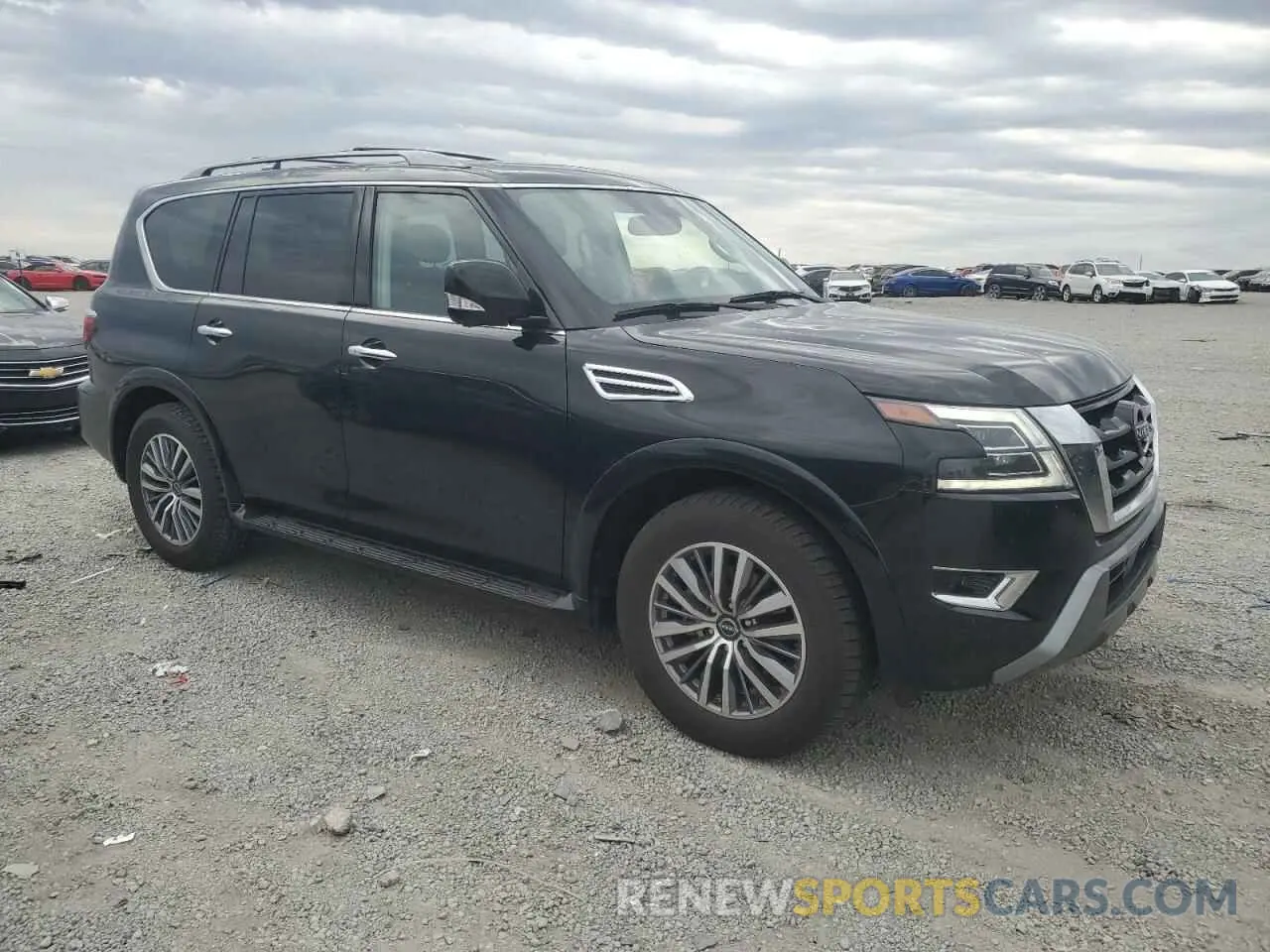 4 fotografías del automóvil dañado JN8AY2BD3P9694380 NISSAN ARMADA 2023