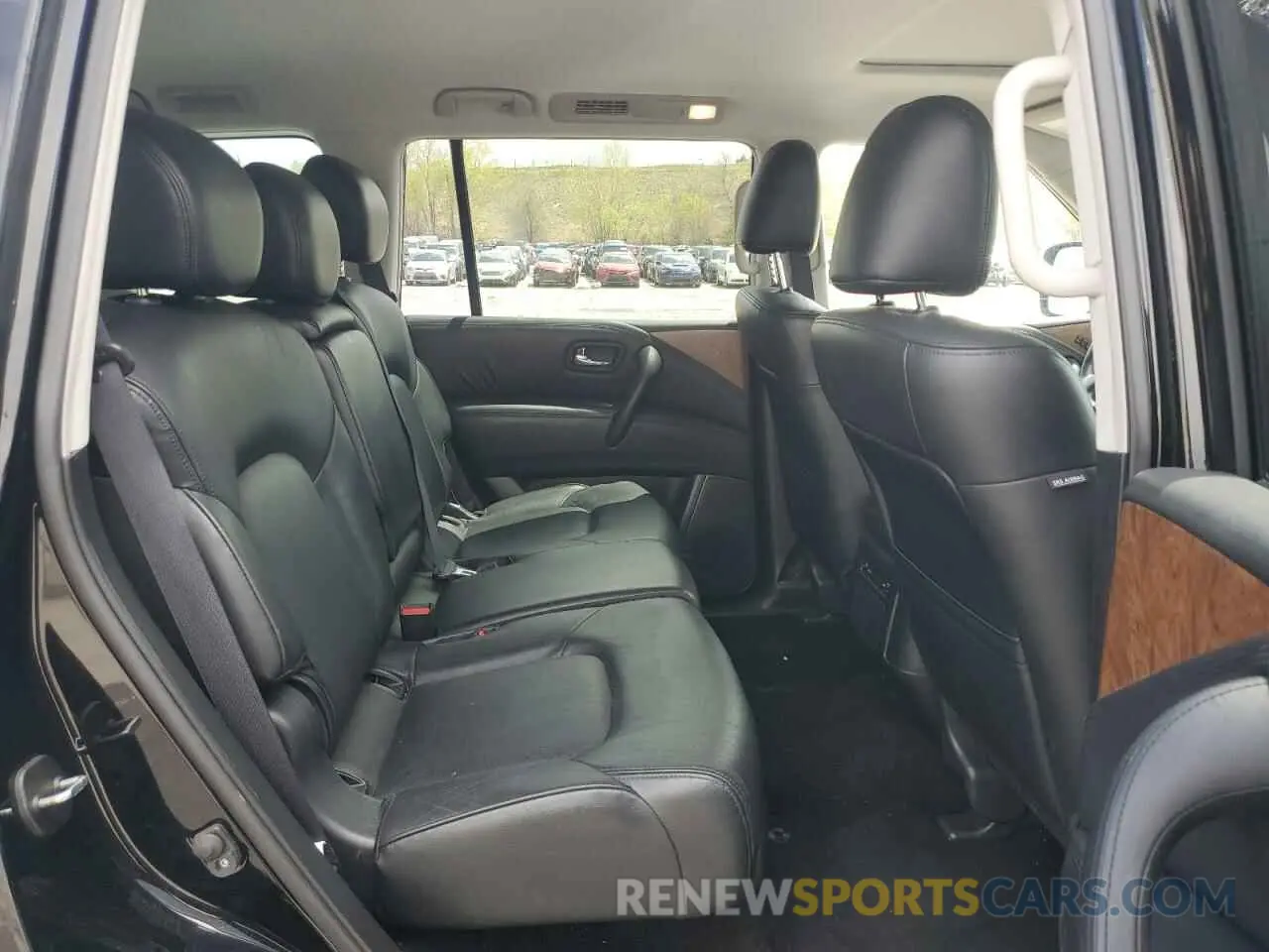 11 fotografías del automóvil dañado JN8AY2BD5P9691710 NISSAN ARMADA 2023