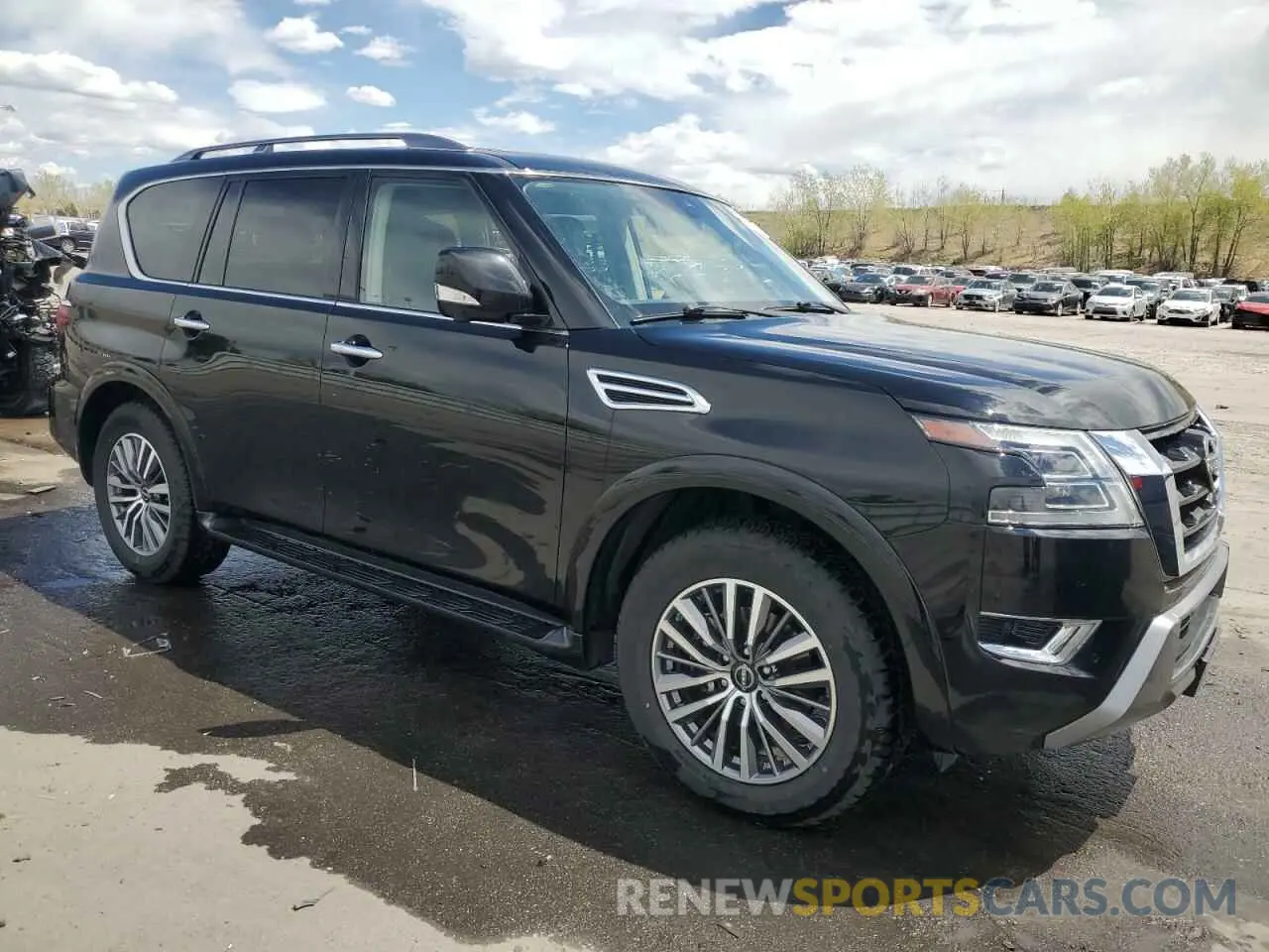 4 fotografías del automóvil dañado JN8AY2BD5P9691710 NISSAN ARMADA 2023