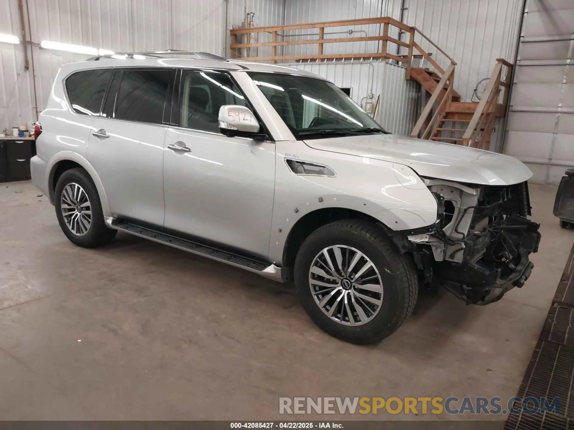 1 fotografías del automóvil dañado JN8AY2BD8P9690793 NISSAN ARMADA 2023