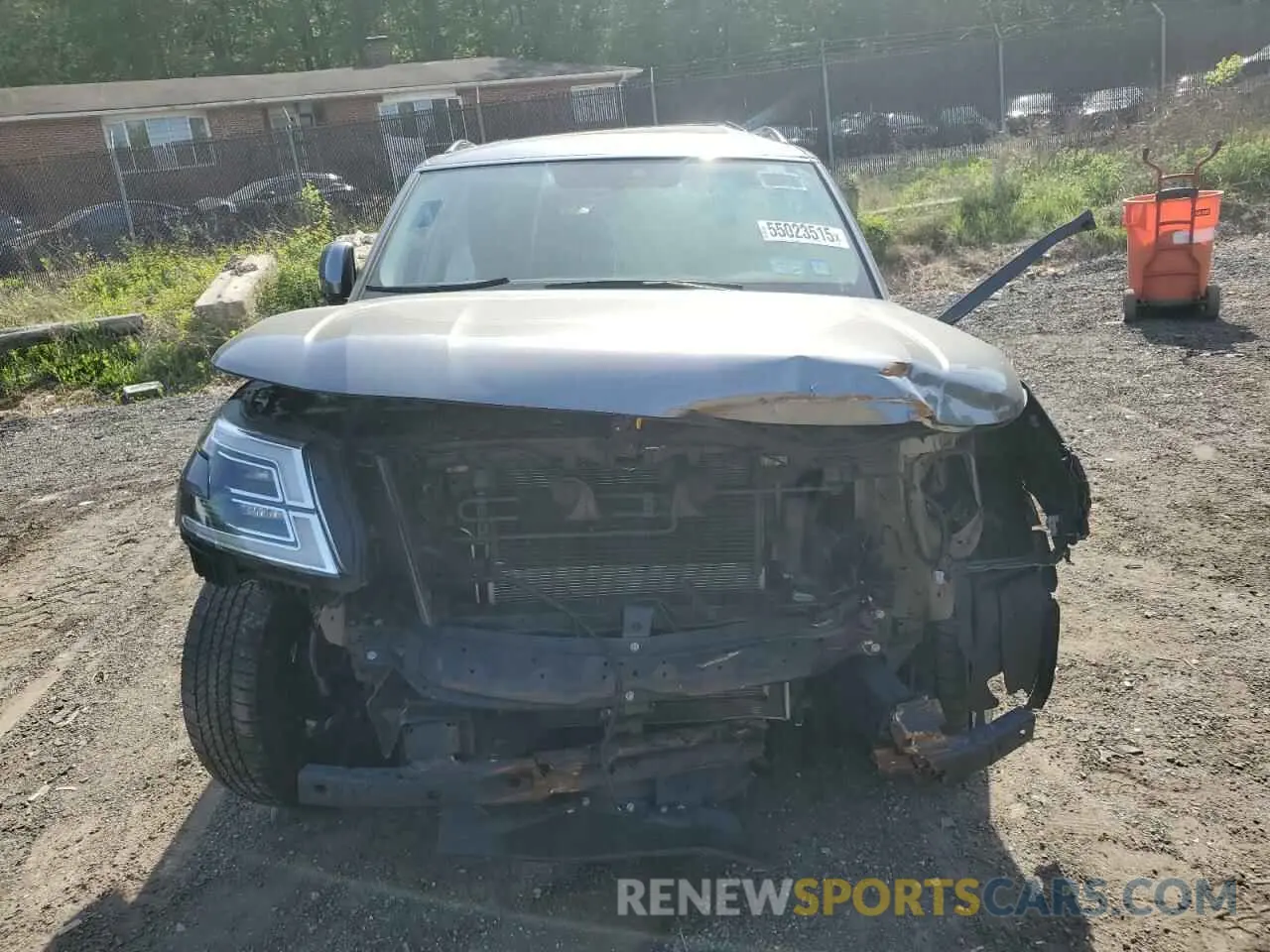 5 fotografías del automóvil dañado JN8AY2BD9P9692004 NISSAN ARMADA 2023
