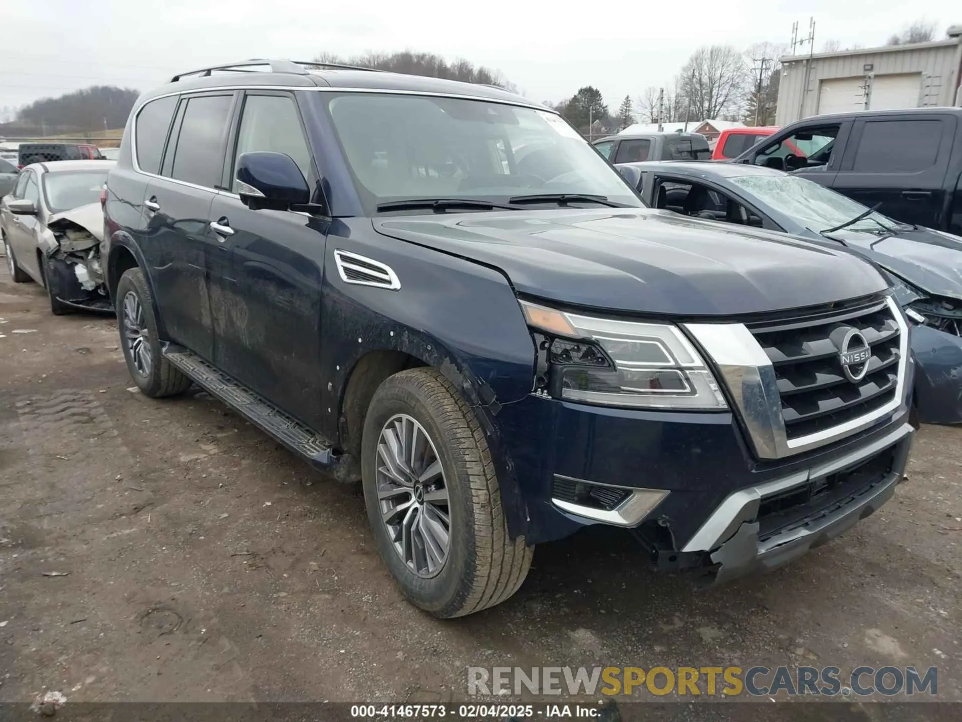 1 fotografías del automóvil dañado JN8AY2BDXP9691900 NISSAN ARMADA 2023