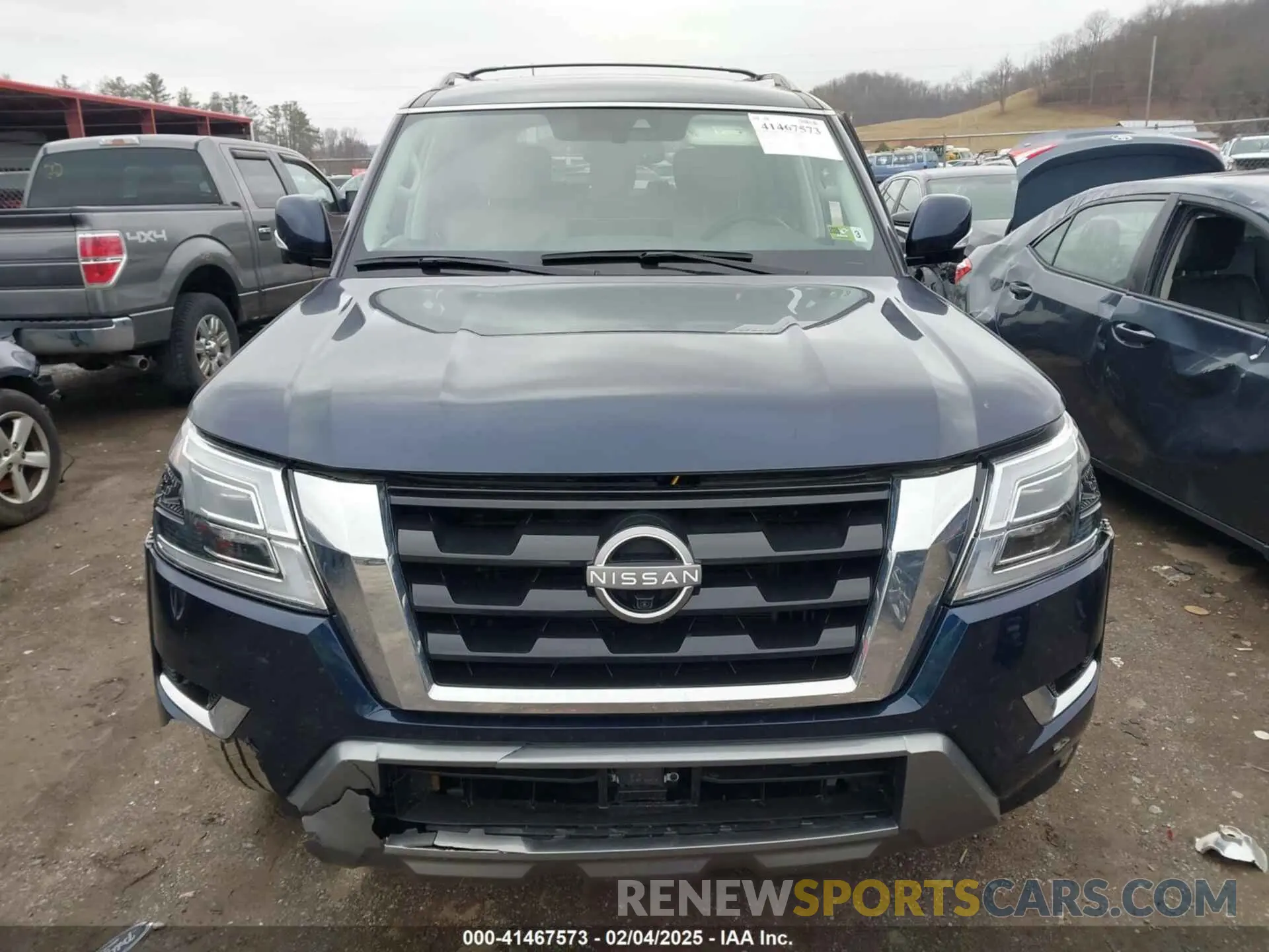 12 fotografías del automóvil dañado JN8AY2BDXP9691900 NISSAN ARMADA 2023