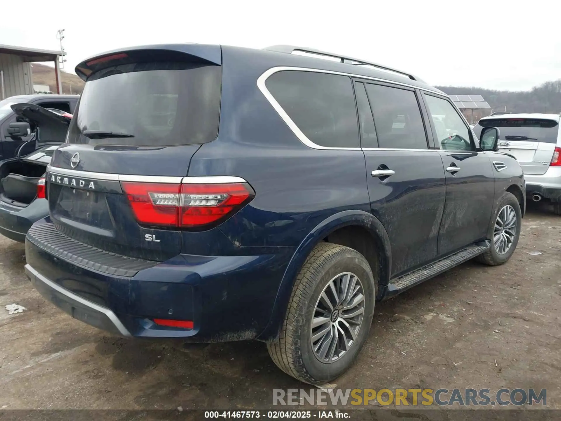 4 fotografías del automóvil dañado JN8AY2BDXP9691900 NISSAN ARMADA 2023