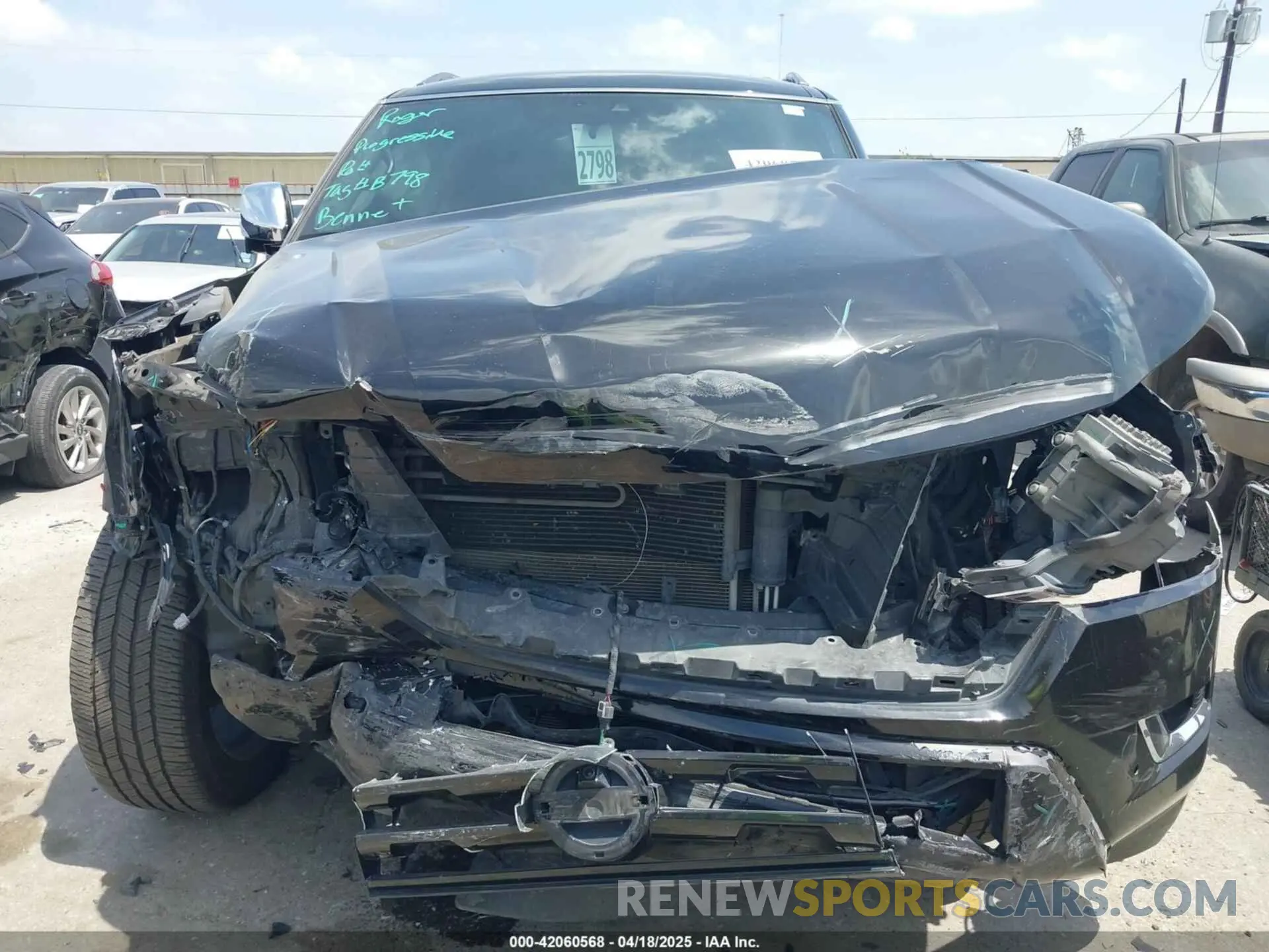 12 fotografías del automóvil dañado JN8AY2DA2P9401328 NISSAN ARMADA 2023