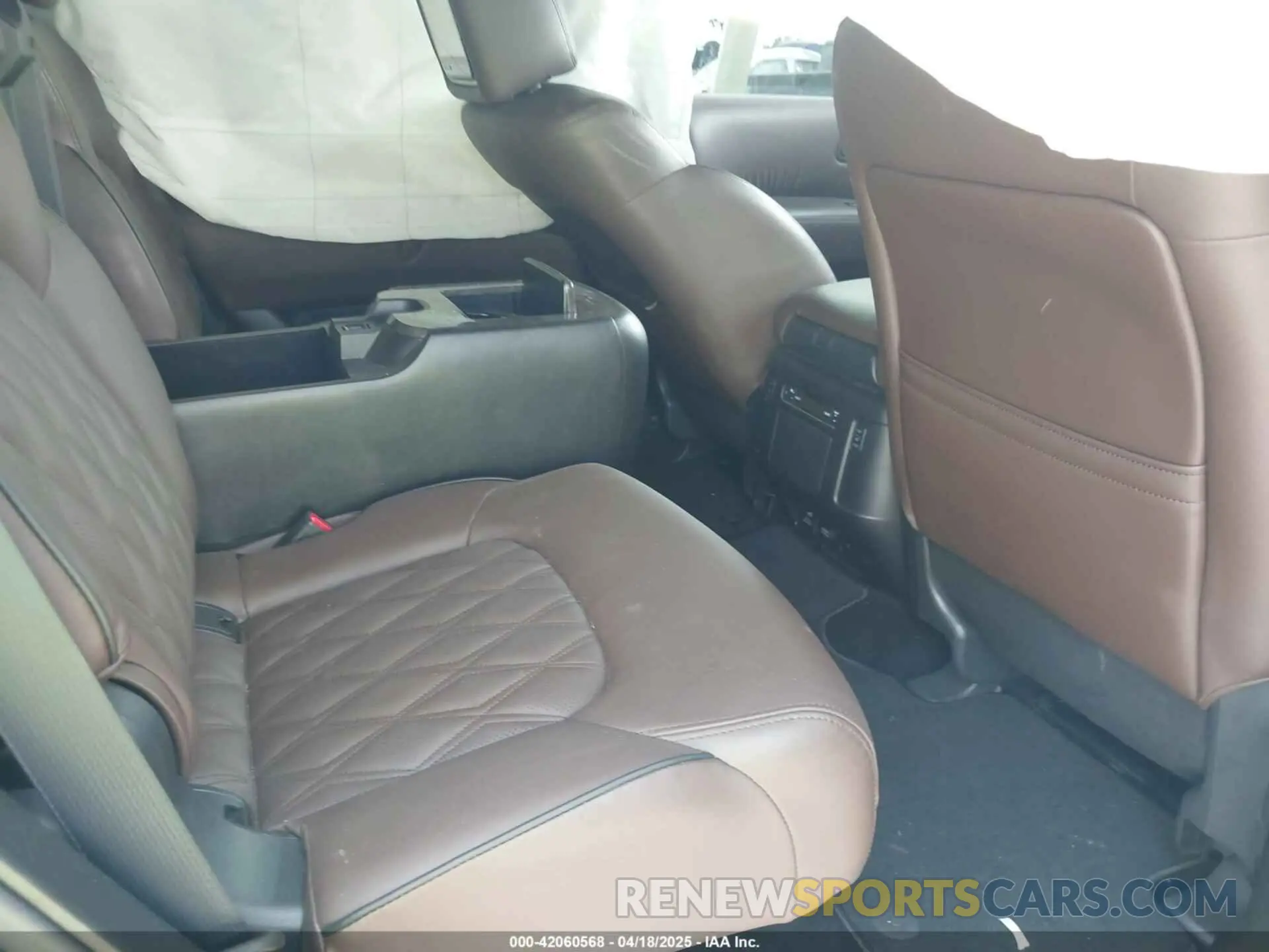 8 fotografías del automóvil dañado JN8AY2DA2P9401328 NISSAN ARMADA 2023
