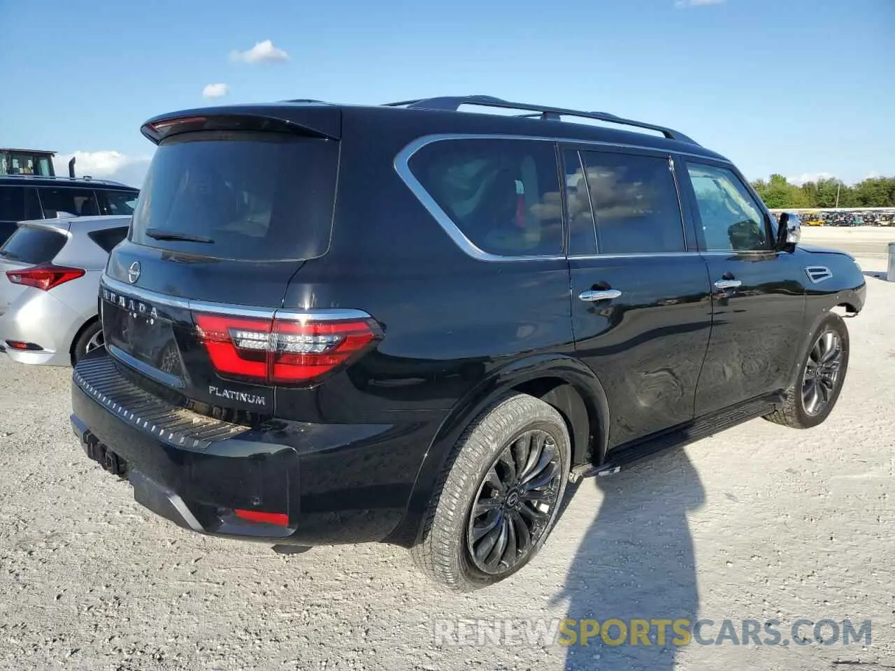 3 fotografías del automóvil dañado JN8AY2DA4P9404361 NISSAN ARMADA 2023