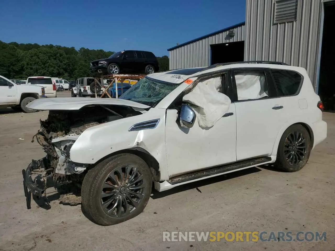 1 fotografías del automóvil dañado JN8AY2DA5P9402960 NISSAN ARMADA 2023