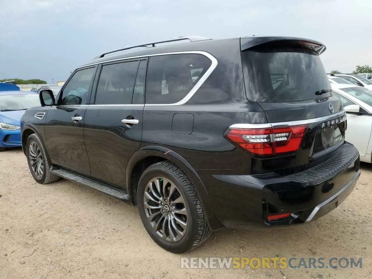 2 fotografías del automóvil dañado JN8AY2DB3P9837646 NISSAN ARMADA 2023
