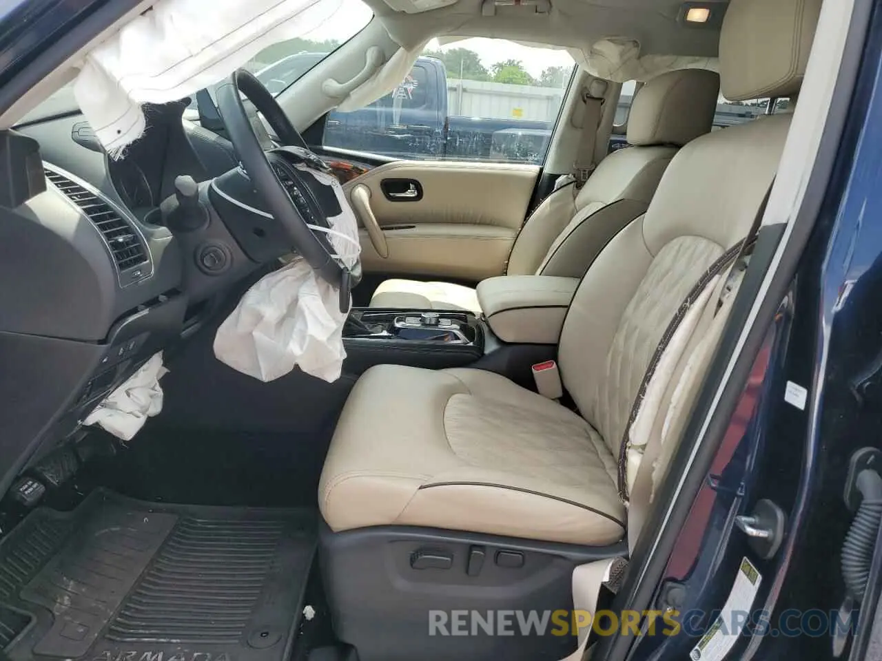 7 fotografías del automóvil dañado JN8AY2DB4P9834836 NISSAN ARMADA 2023