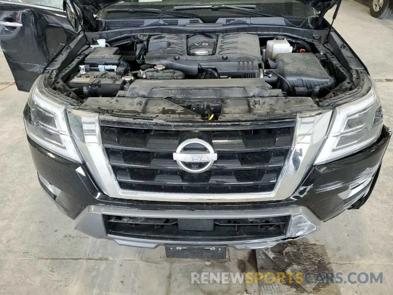 12 fotografías del automóvil dañado JN8AY2DB5P9835607 NISSAN ARMADA 2023
