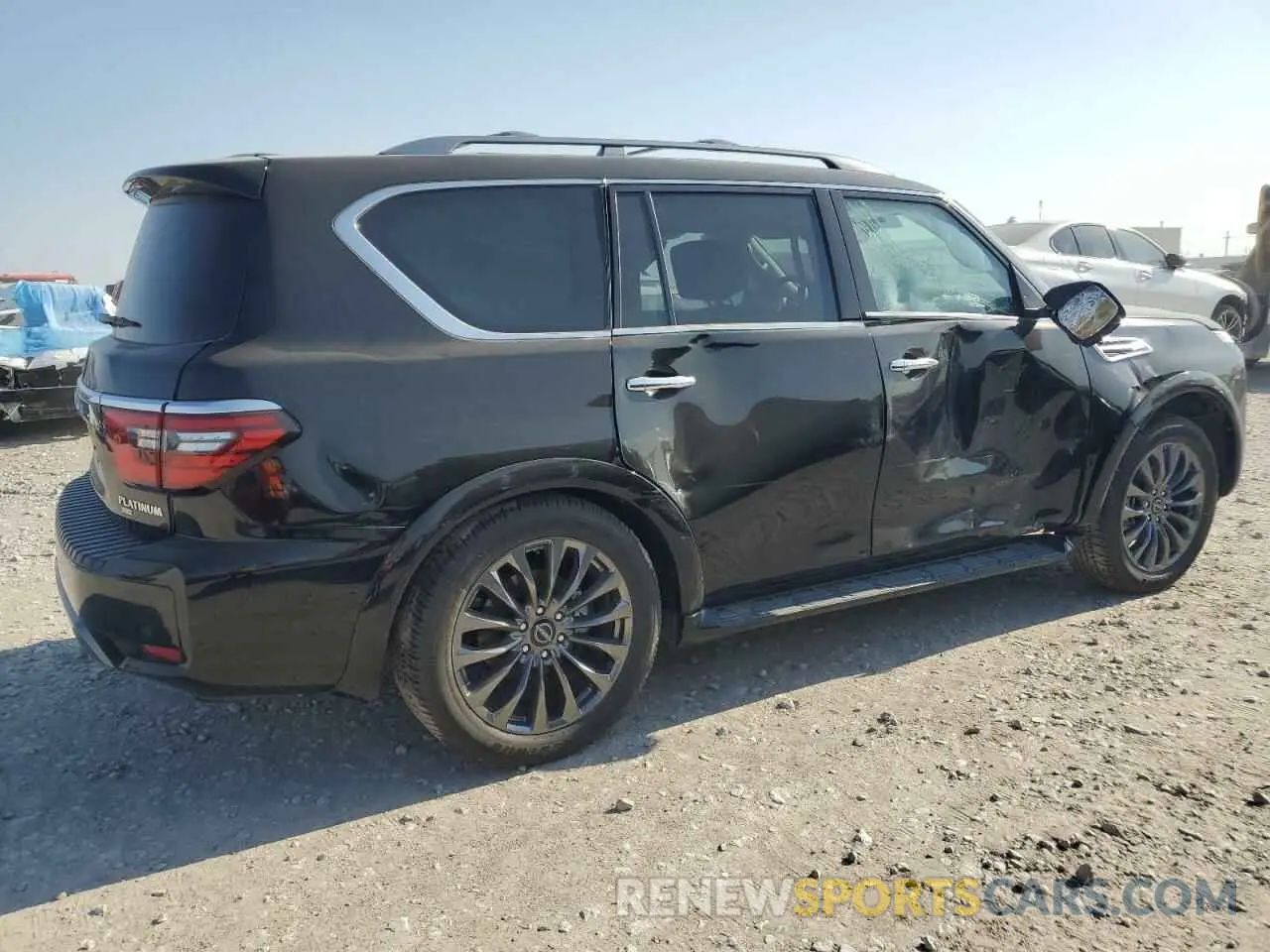 3 fotografías del automóvil dañado JN8AY2DB5P9835607 NISSAN ARMADA 2023