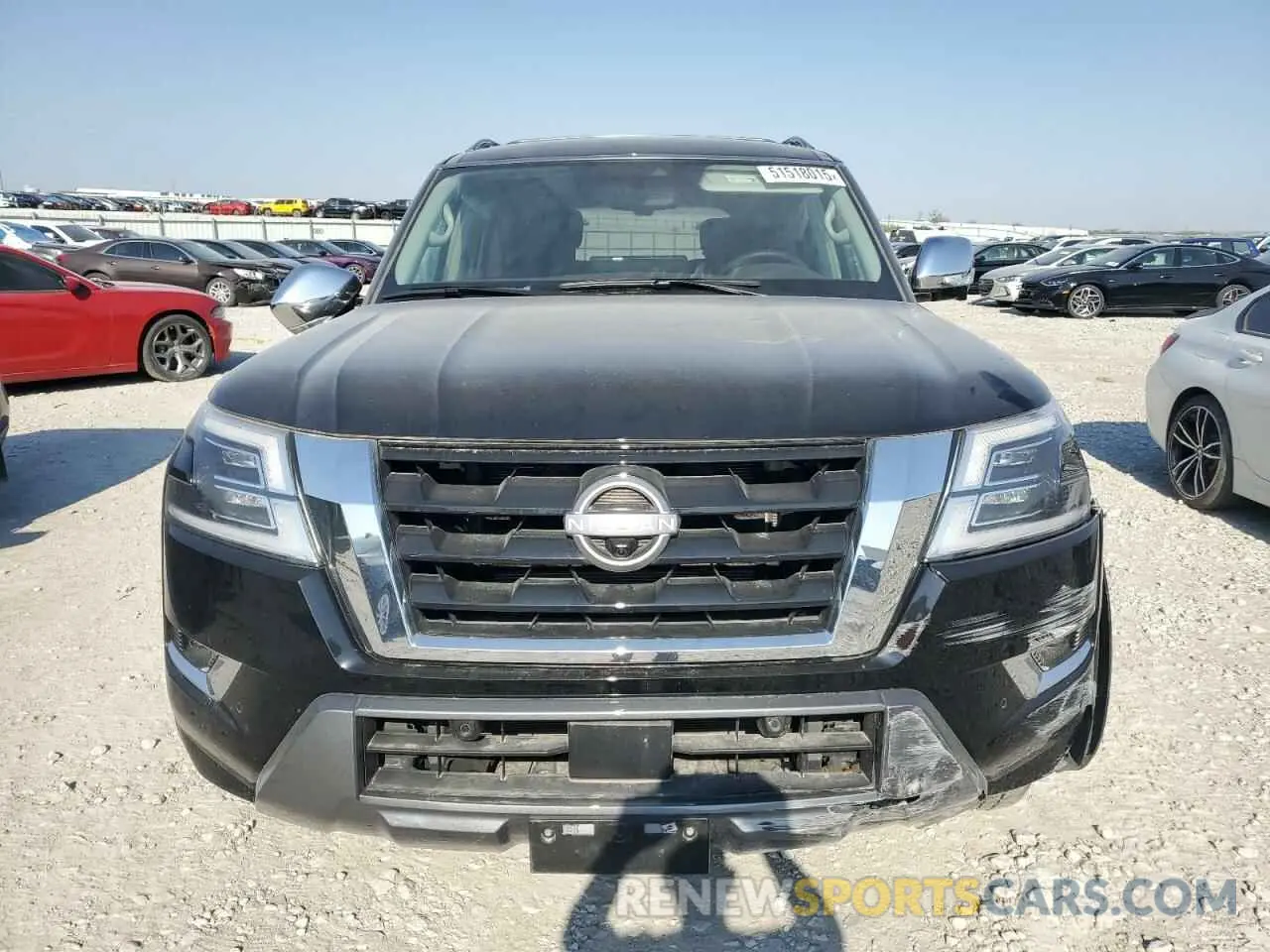 5 fotografías del automóvil dañado JN8AY2DB5P9835607 NISSAN ARMADA 2023