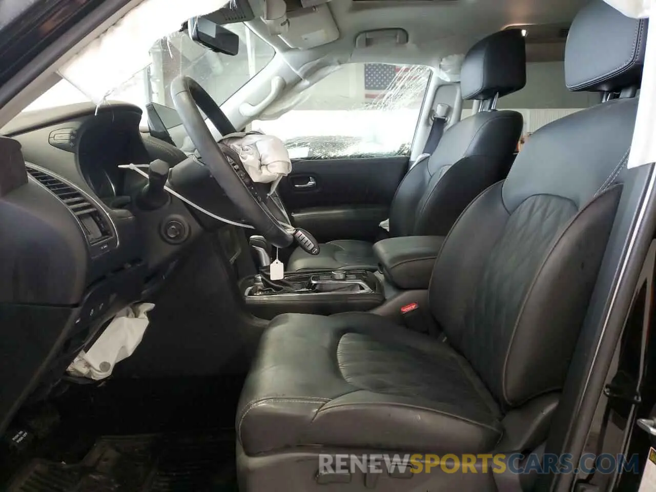 7 fotografías del automóvil dañado JN8AY2DB5P9835607 NISSAN ARMADA 2023