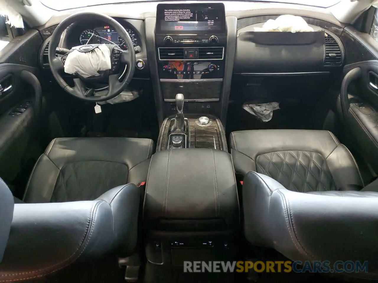 8 fotografías del automóvil dañado JN8AY2DB5P9835607 NISSAN ARMADA 2023