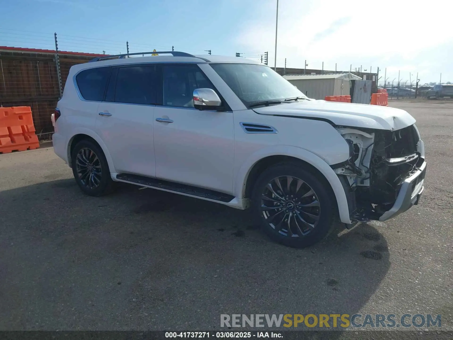 1 fotografías del automóvil dañado JN8AY2DB8P9835231 NISSAN ARMADA 2023