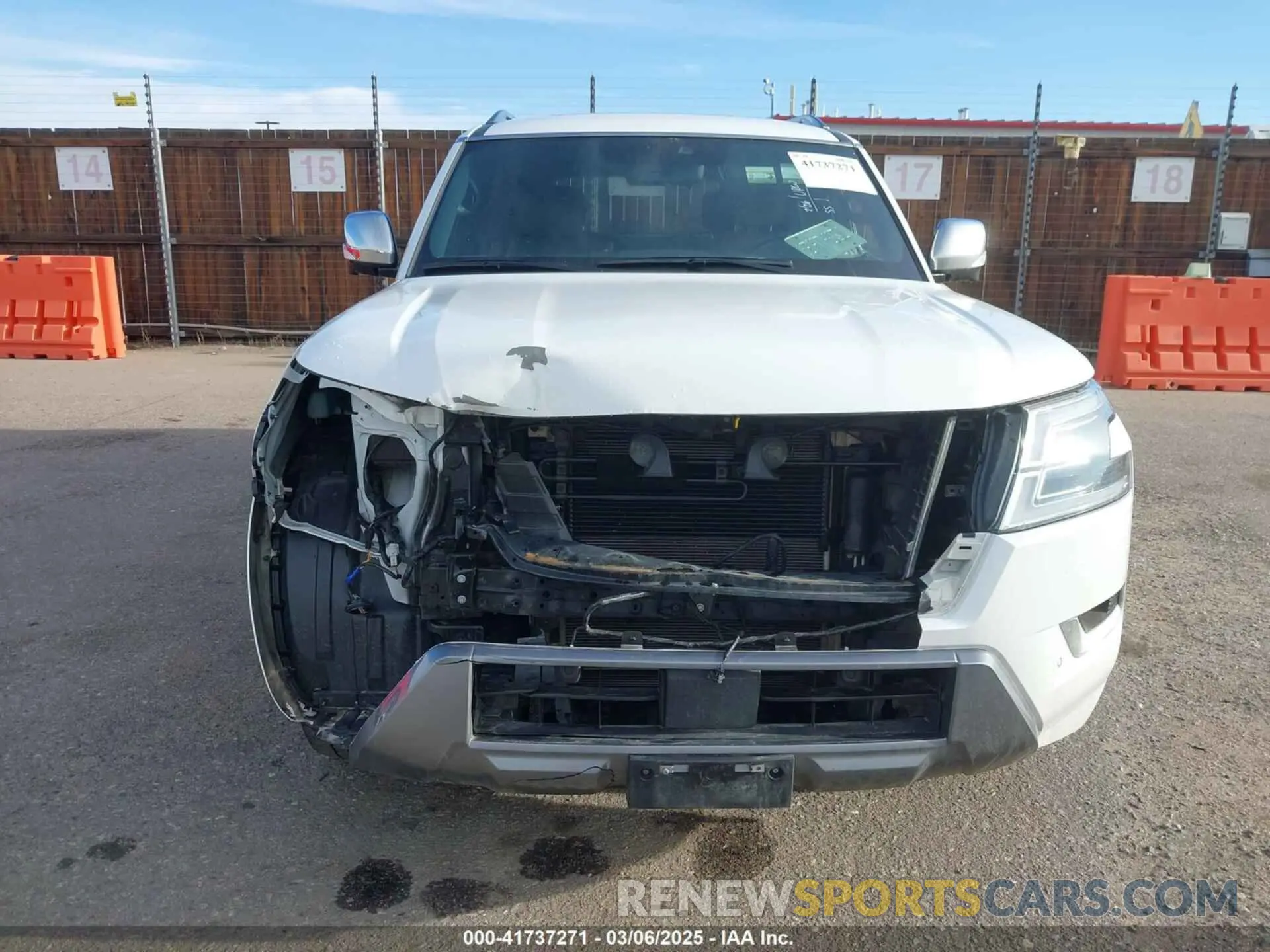 13 fotografías del automóvil dañado JN8AY2DB8P9835231 NISSAN ARMADA 2023