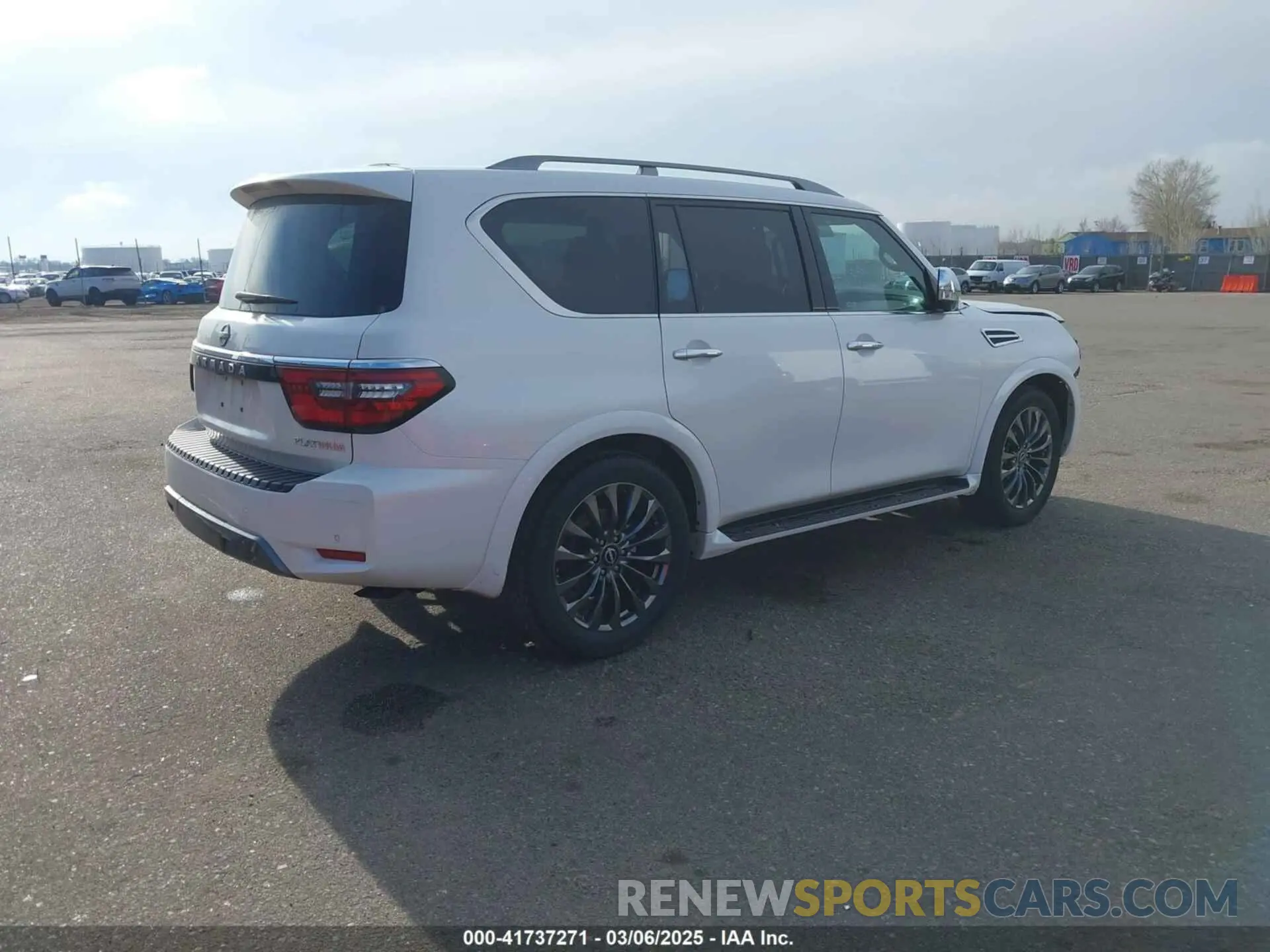 4 fotografías del automóvil dañado JN8AY2DB8P9835231 NISSAN ARMADA 2023