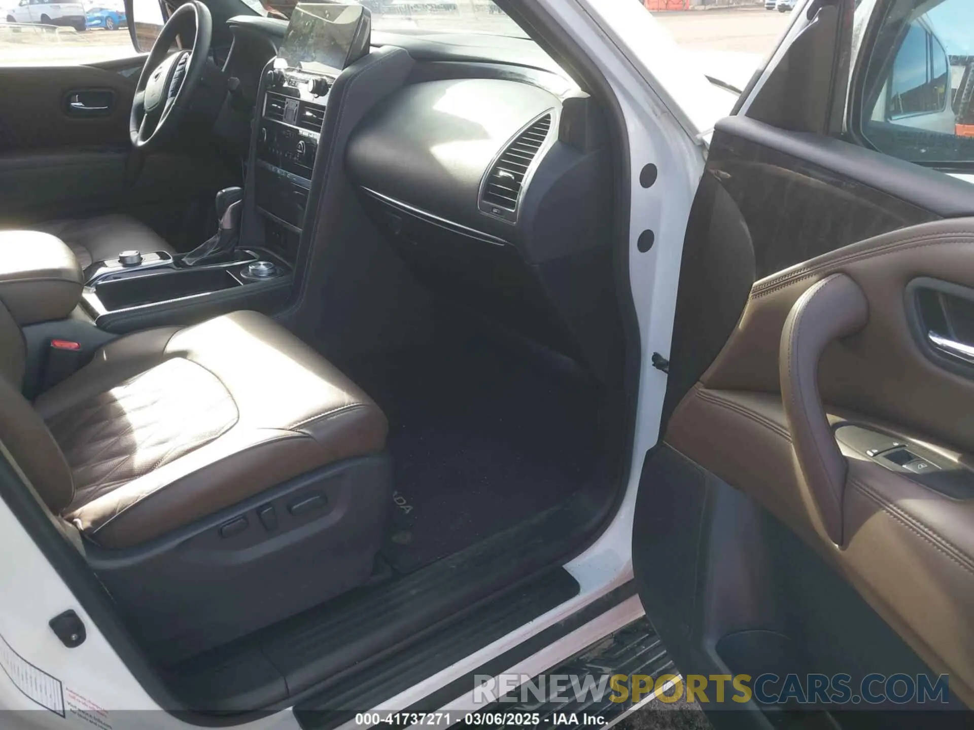 5 fotografías del automóvil dañado JN8AY2DB8P9835231 NISSAN ARMADA 2023