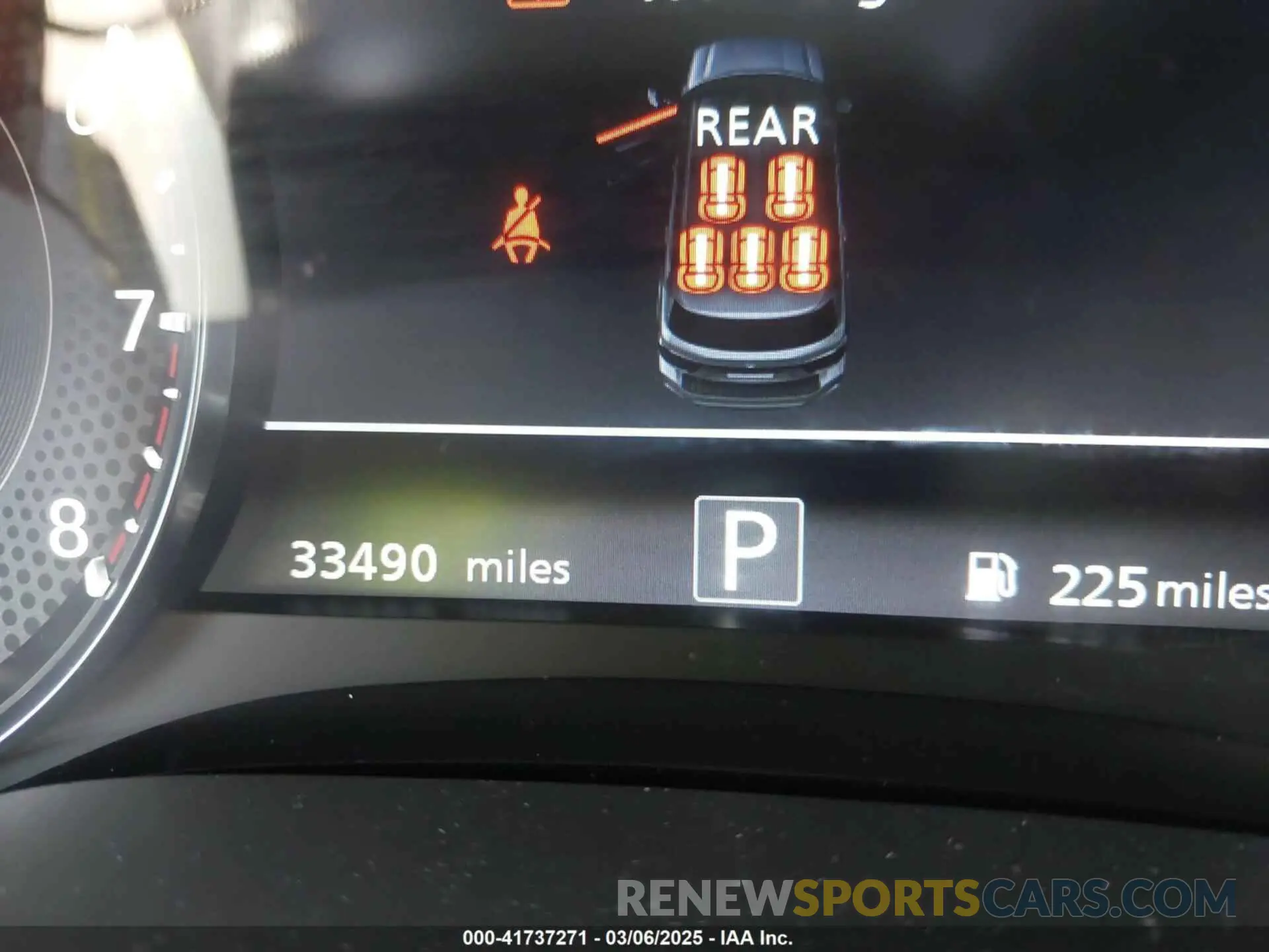 7 fotografías del automóvil dañado JN8AY2DB8P9835231 NISSAN ARMADA 2023