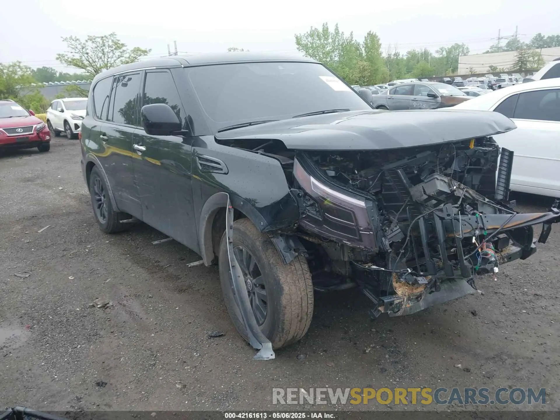 1 fotografías del automóvil dañado JN8AY2ED2P9695256 NISSAN ARMADA 2023